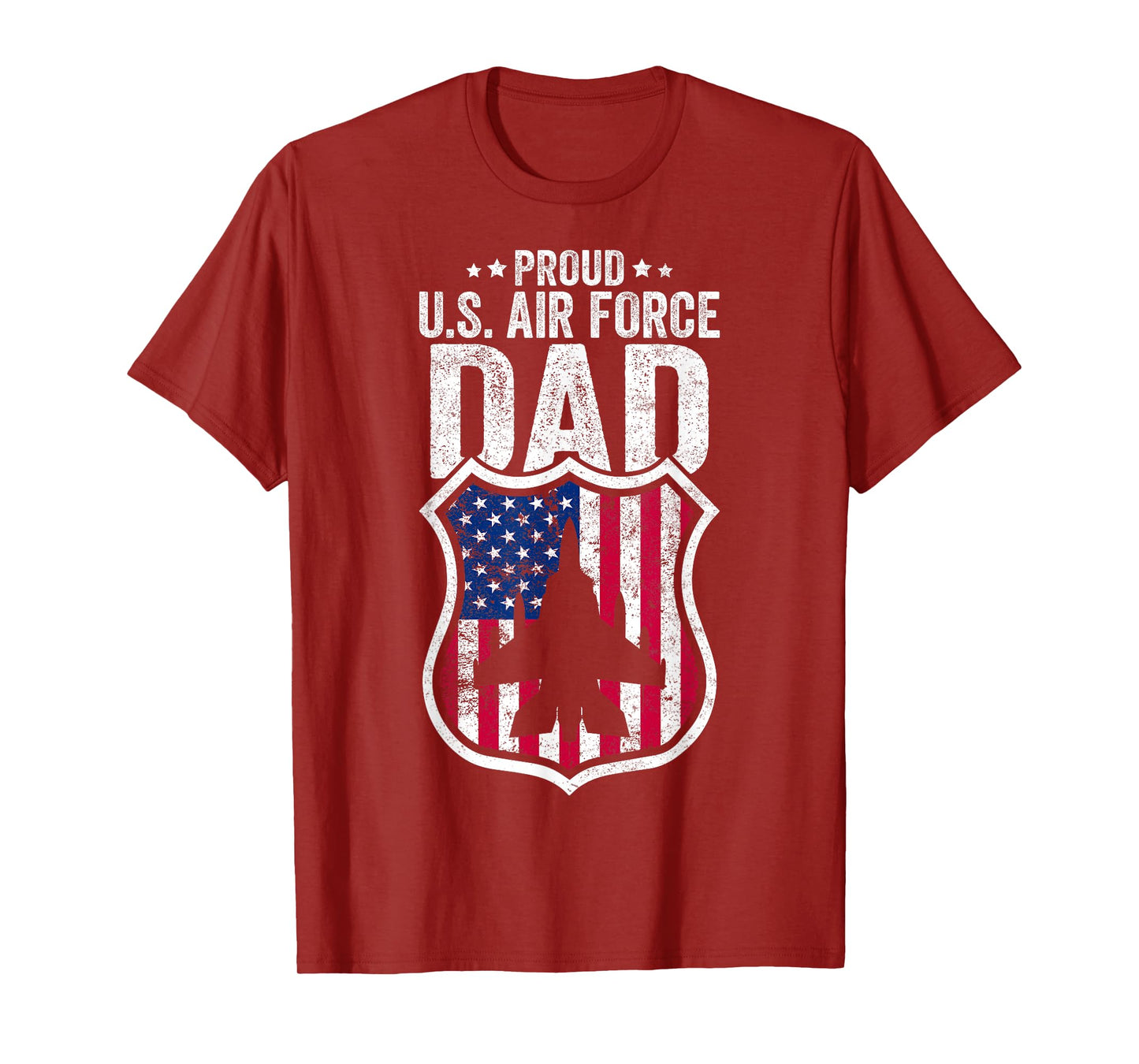 US Air Force Proud Dad Proud Air Force Dad Men Fathers Day T-Shirt