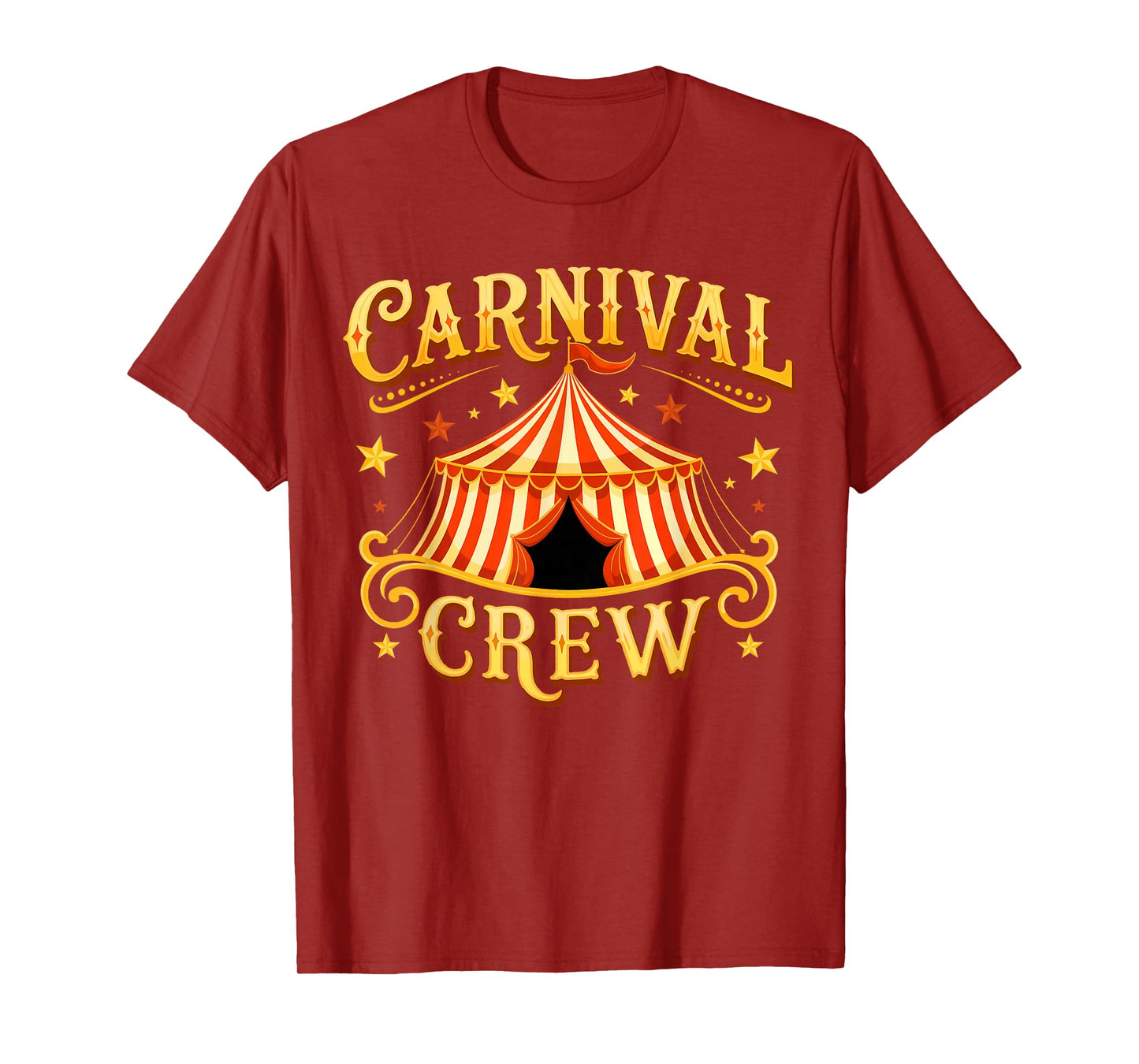 Carnival Crew Funny Circus Squad Staff Costume Circus Party T-Shirt