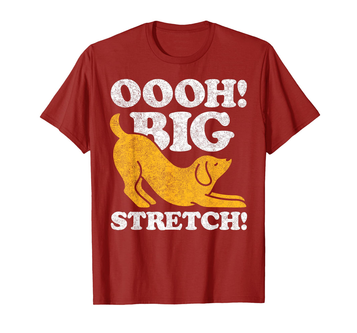 Dog Graphic Oooh Big Stretch T-Shirt