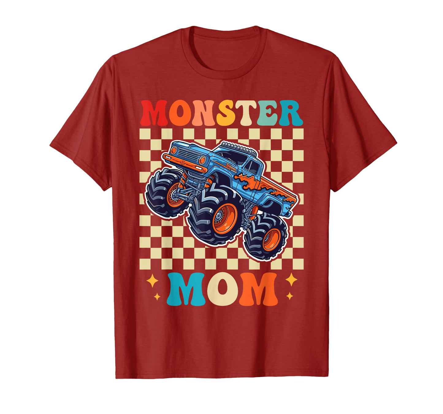 Monster Truck Mom Family Matching Monster Truck Lovers T-Shirt
