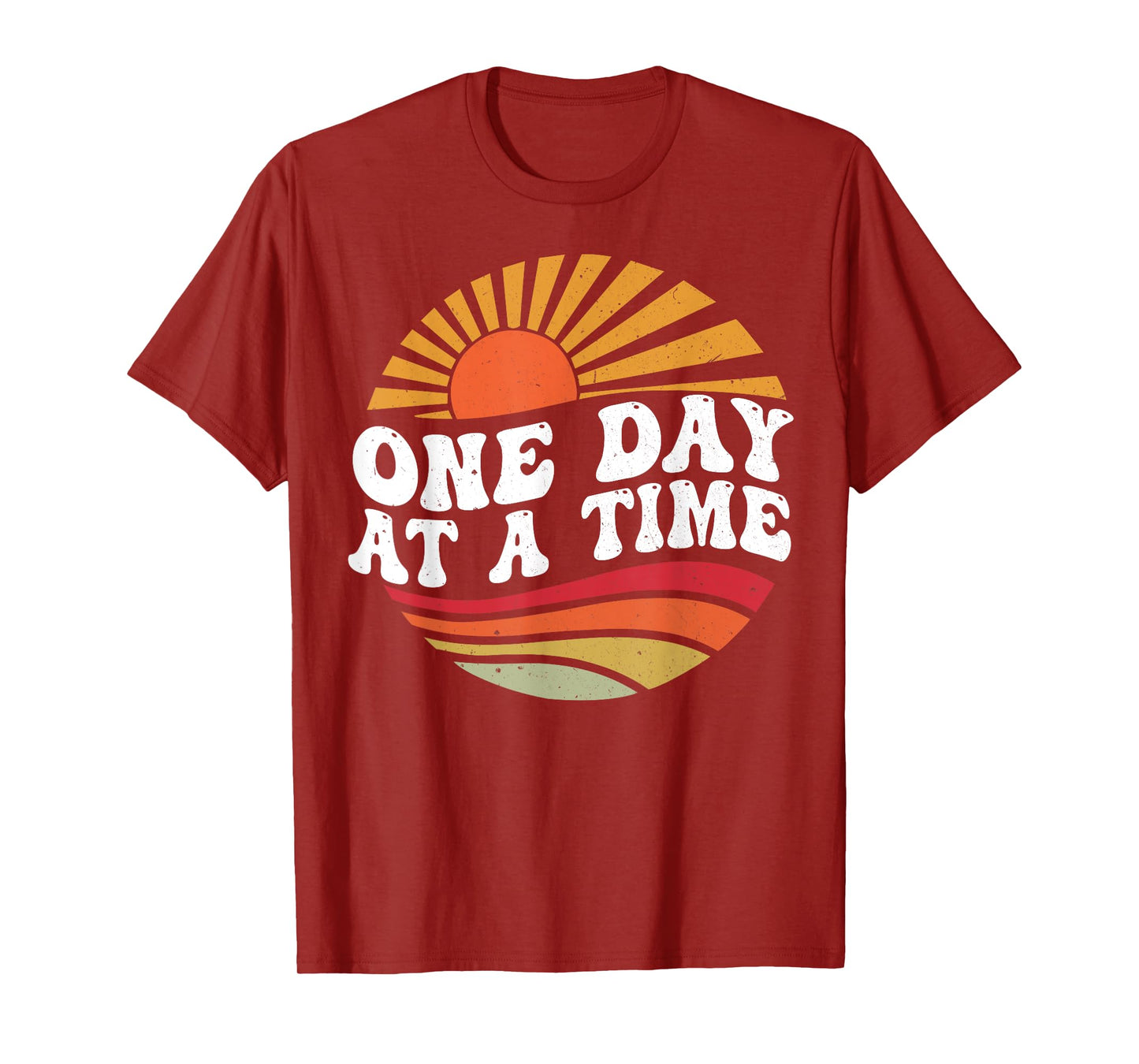 One Day At A Time Retro Vintage T-Shirt
