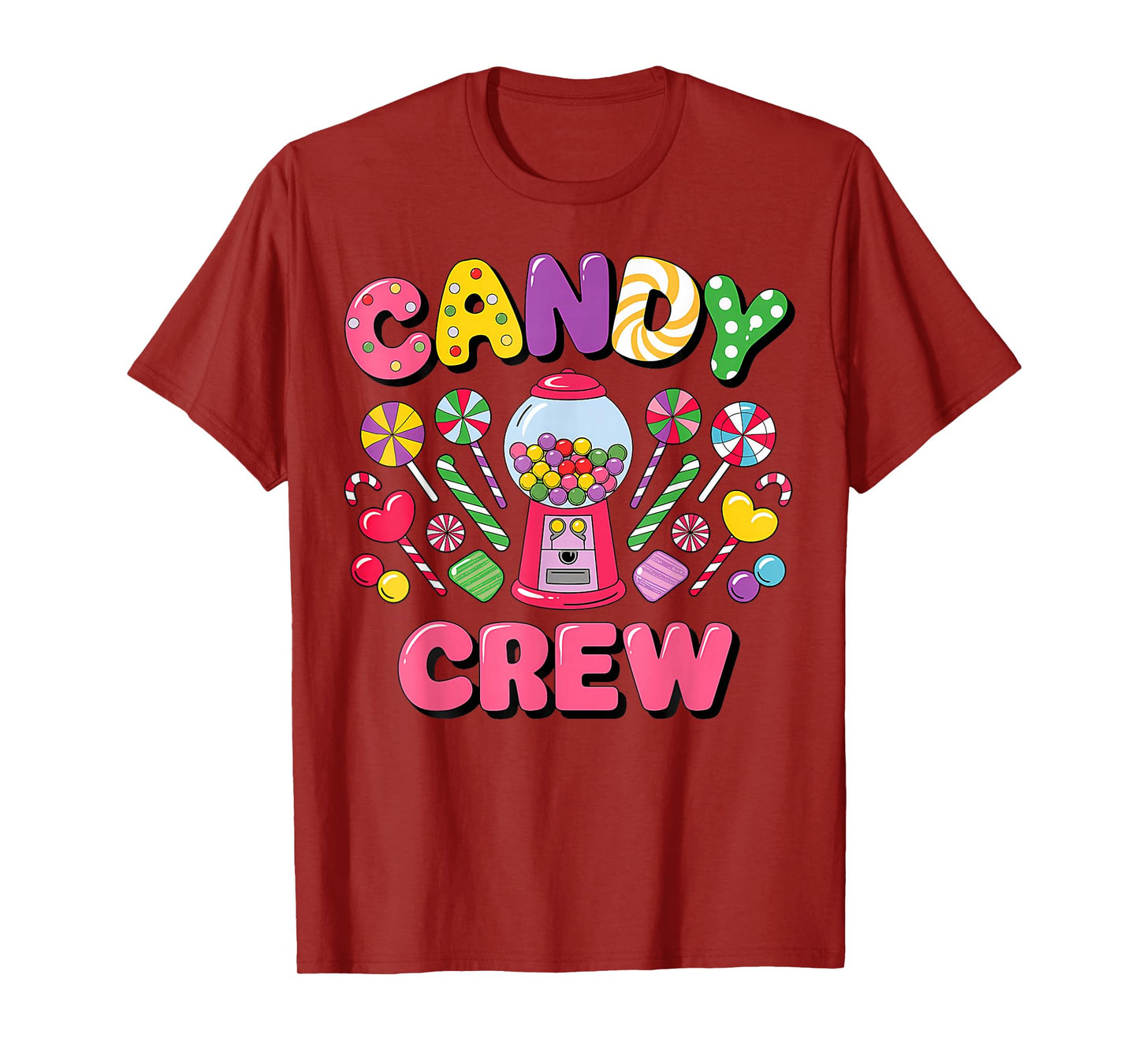 Candy Land Candy Crew Decorations Sweetie Candy Squad cool T-Shirt
