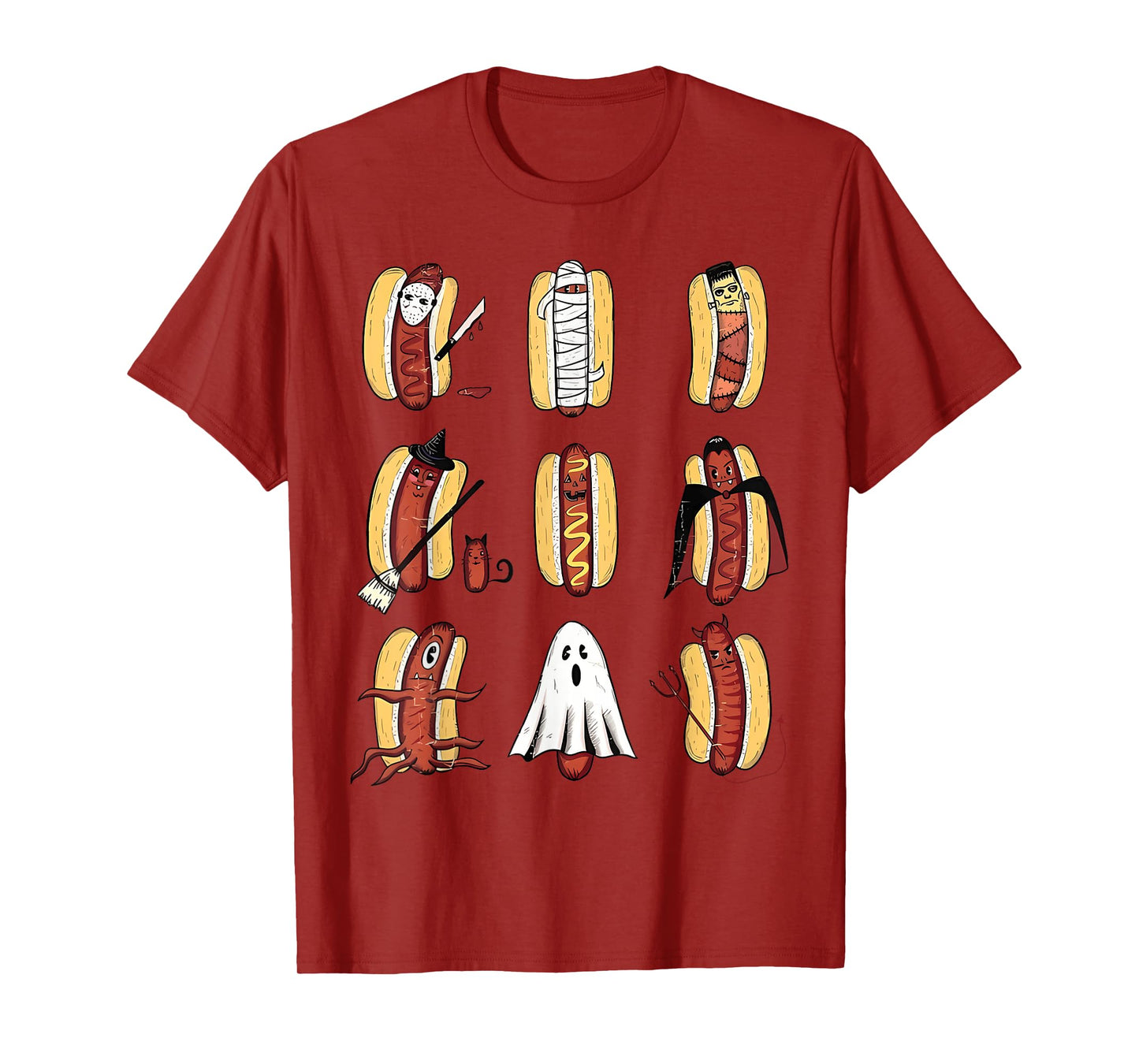 Halloween Halloweiners Summerween Hot Dog Summer T-Shirt
