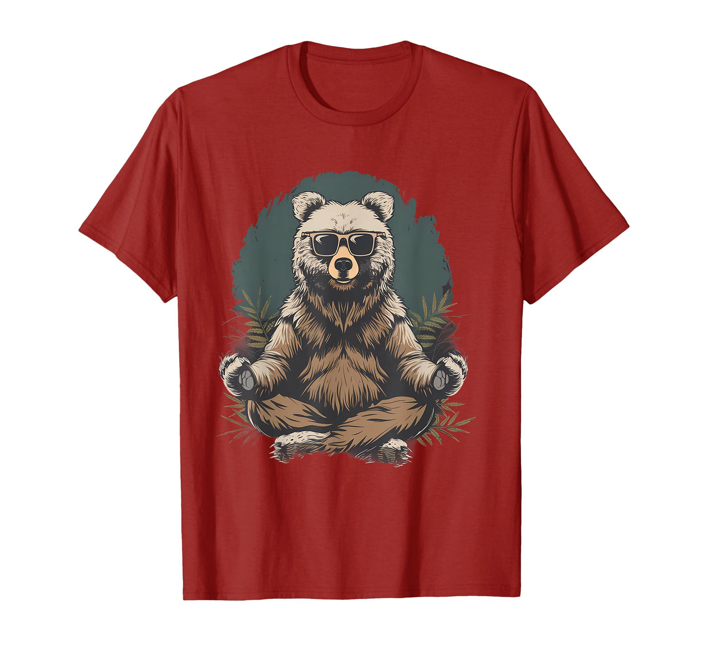 Meditation Bear Buddha Spirituality Hindu Yoga Buddhist T-Shirt