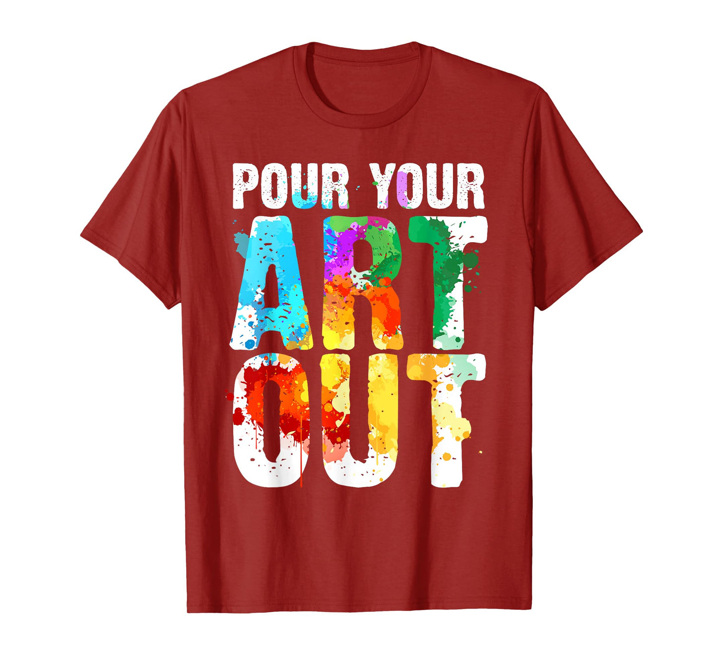 Cool Artist For Men Women Painter Art Teacher Paint Artists T-Shirt