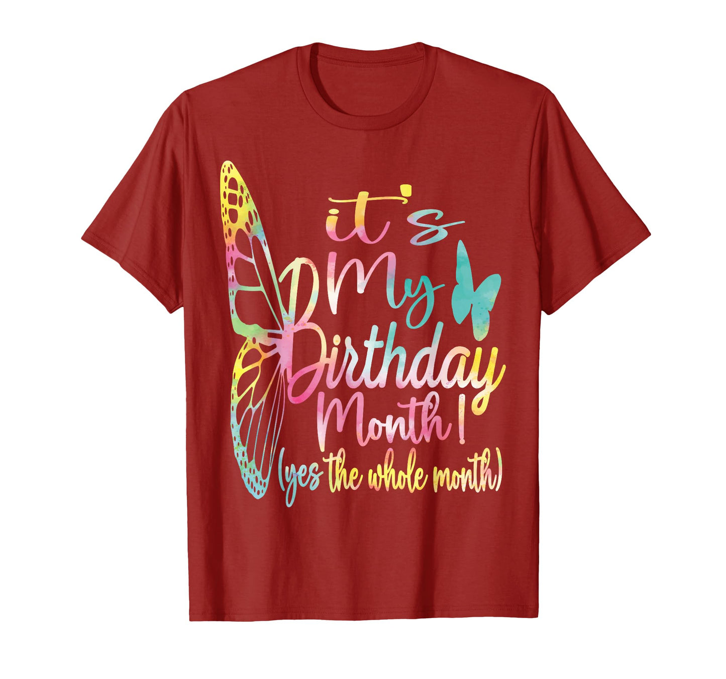 its my birthday month, purple birthday shirts for women T-Shirt