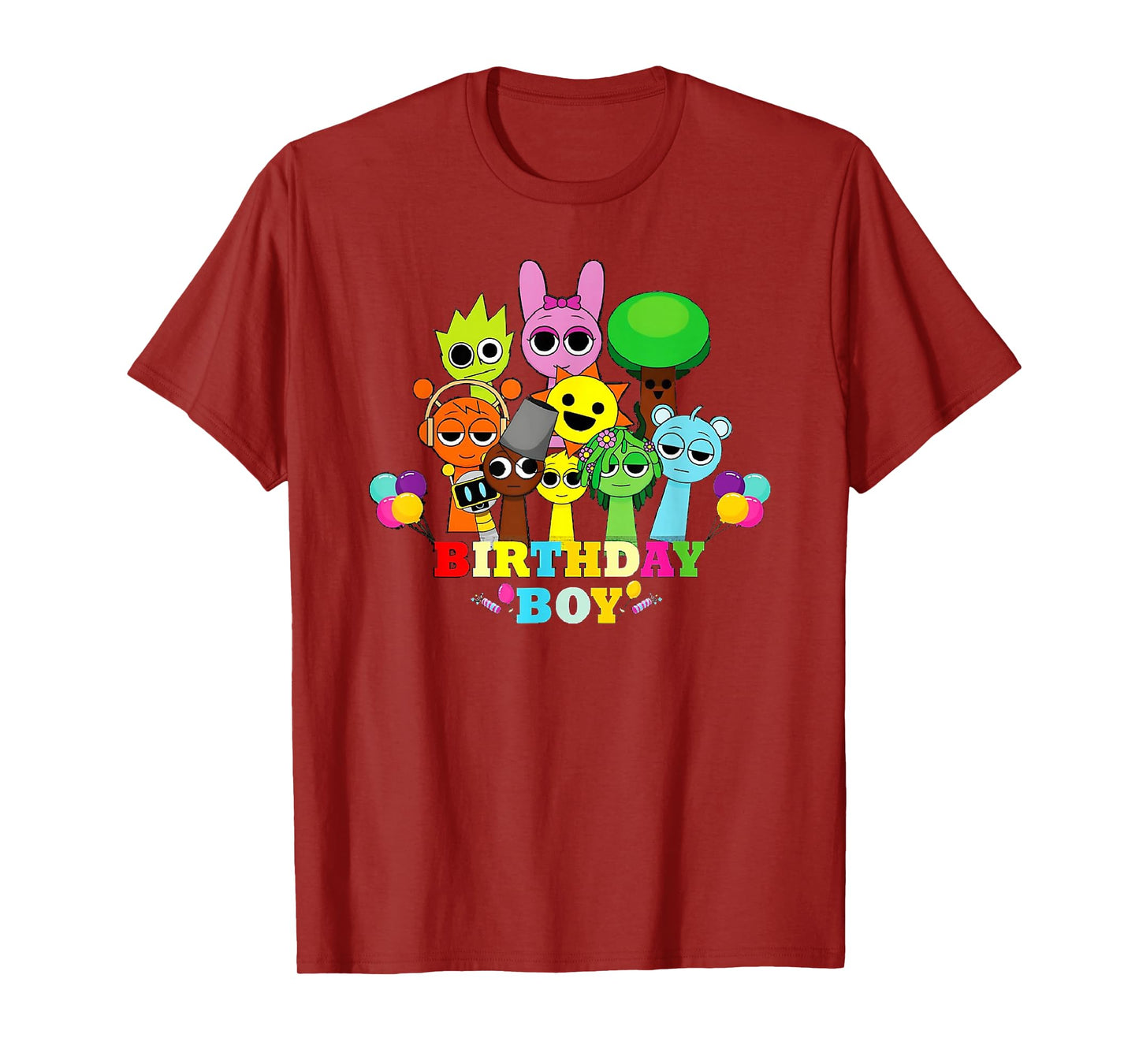 Happy Birthday Boy Sprunky! | Simon Pinki Oren Funbot T-Shirt