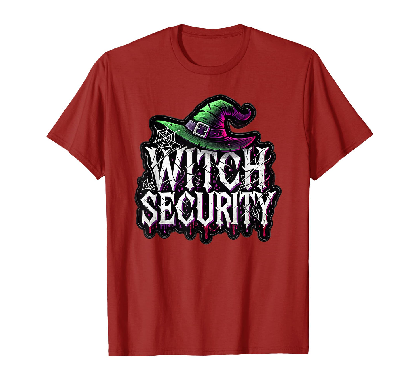 Witch Security Easy Husband of Witches Costume Fun Boyfriend T-Shirt