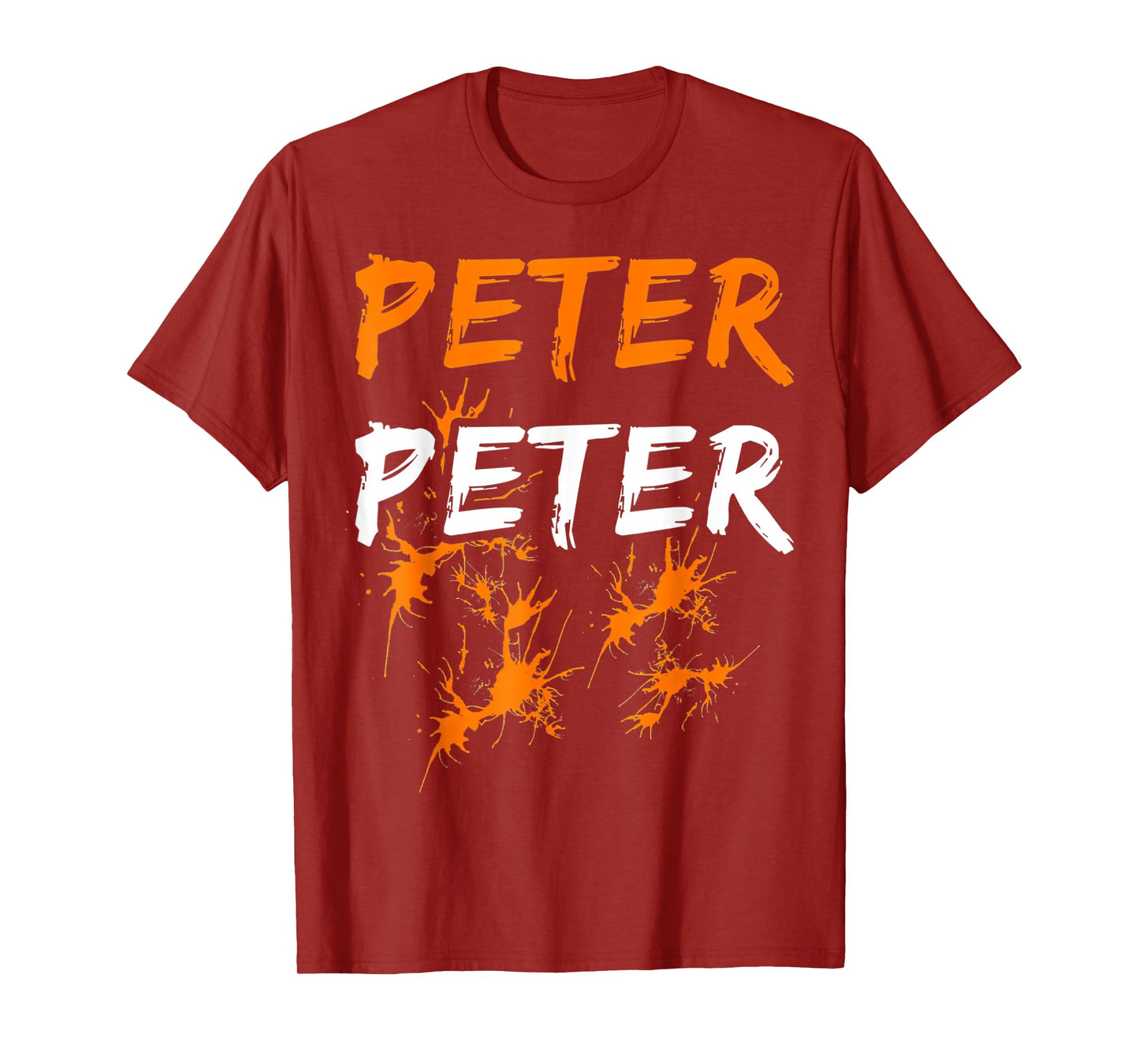 Peter Pumpkin Costume Eater For Couples Matching Halloween T-Shirt