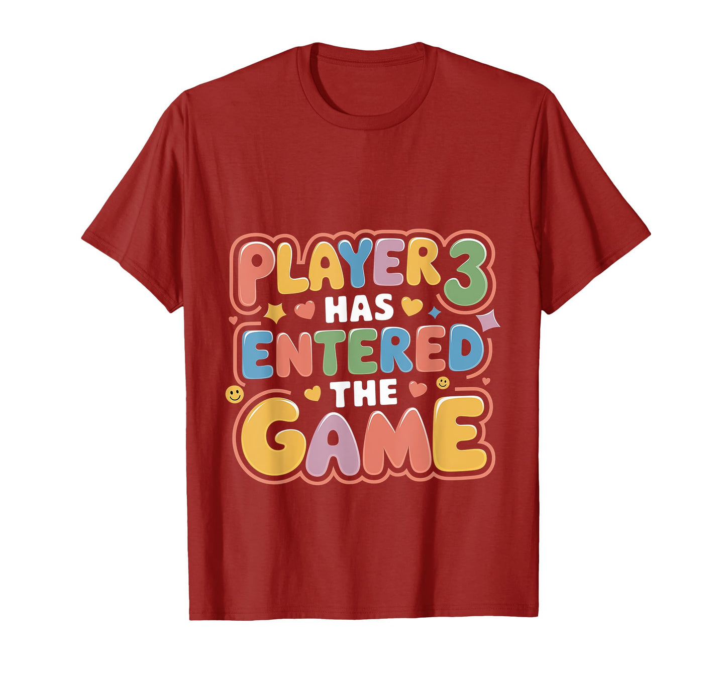 Player 3 Has Entered The Game Birth Kid Toddler ------ T-Shirt