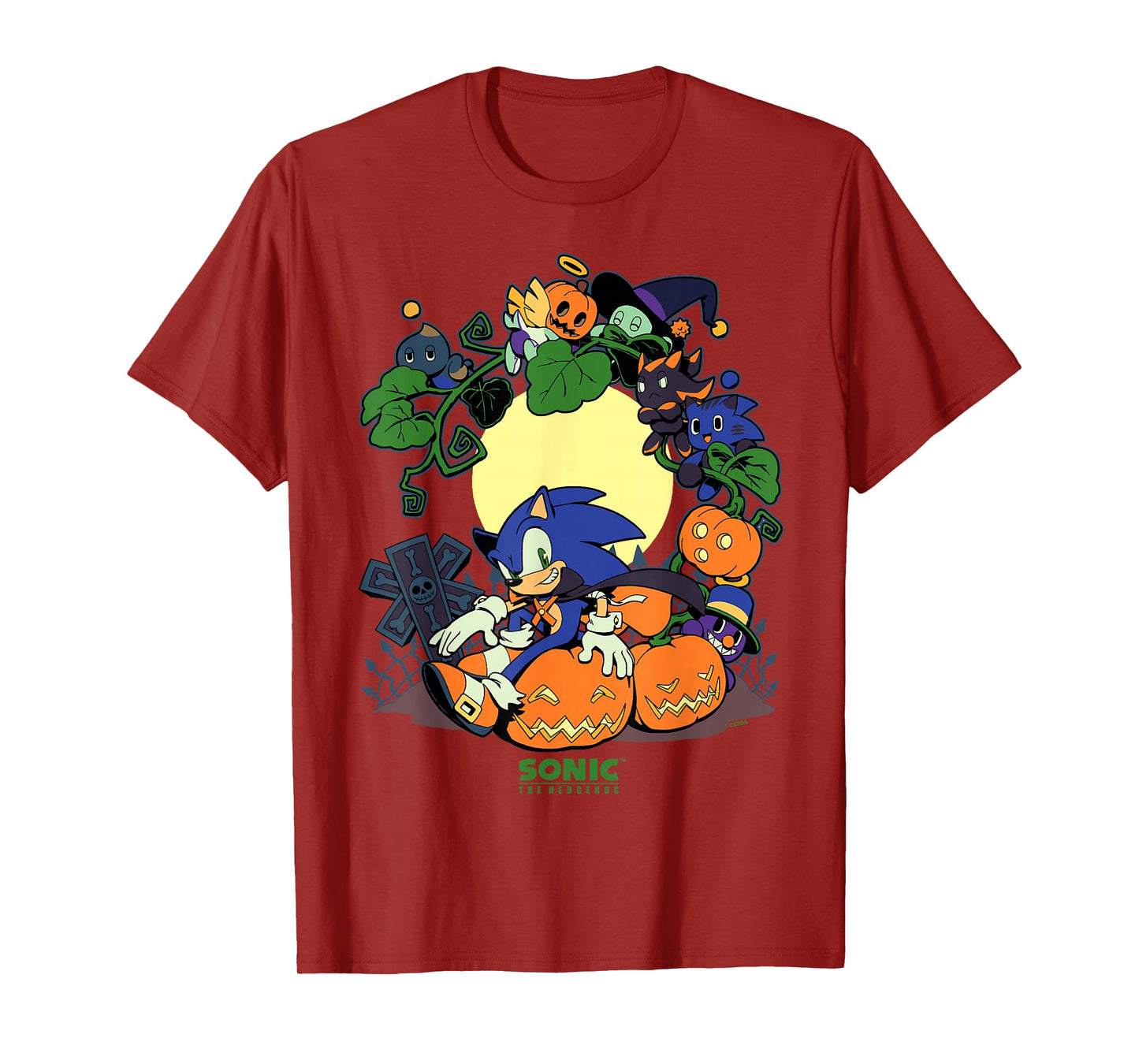 Sonic The Hedgehog - Chao Tales Halloween Group T-Shirt