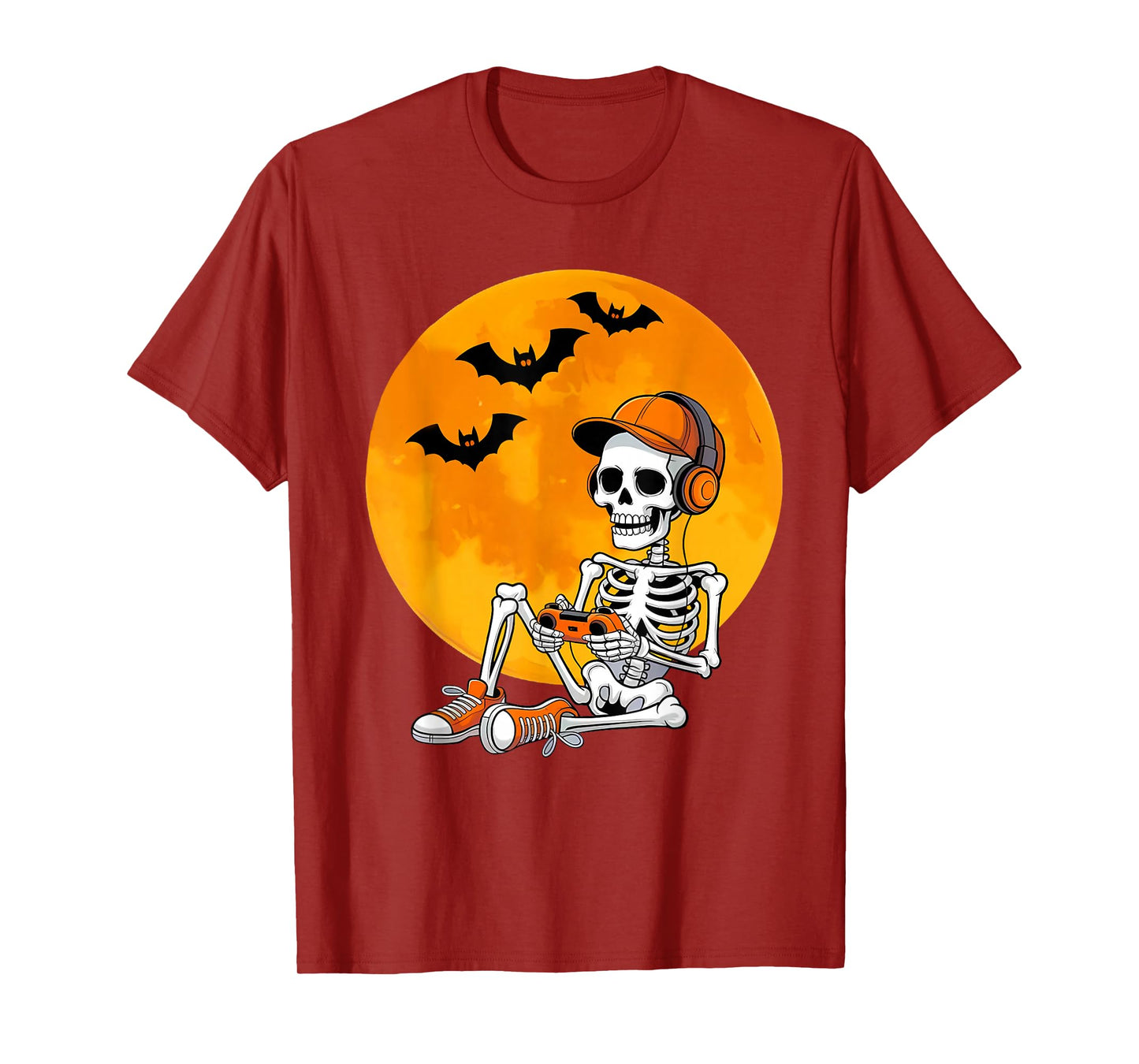 Funny Meme Skeleton Gamer Halloween Costume for Men Boys T-Shirt