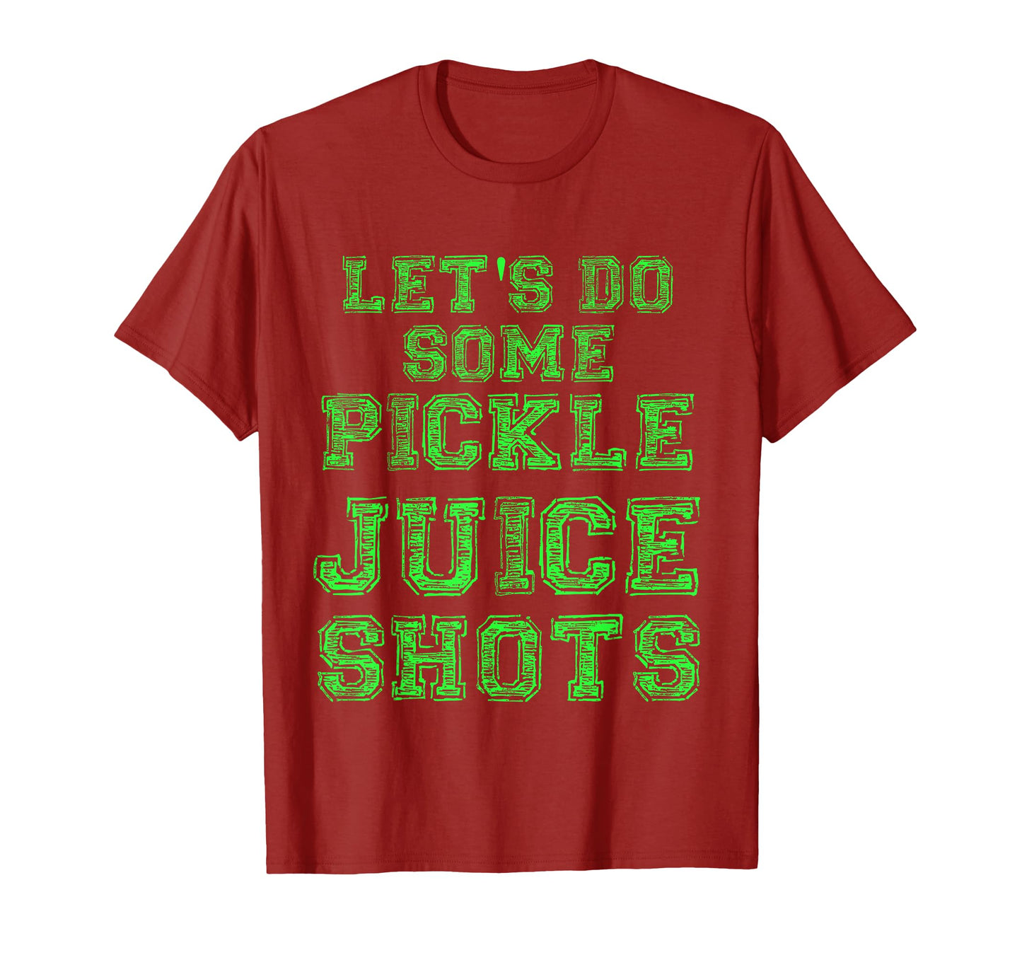 Pickle Juice Shot Funny Gym Yoga Gift Fitness Fanatic Gift T-Shirt