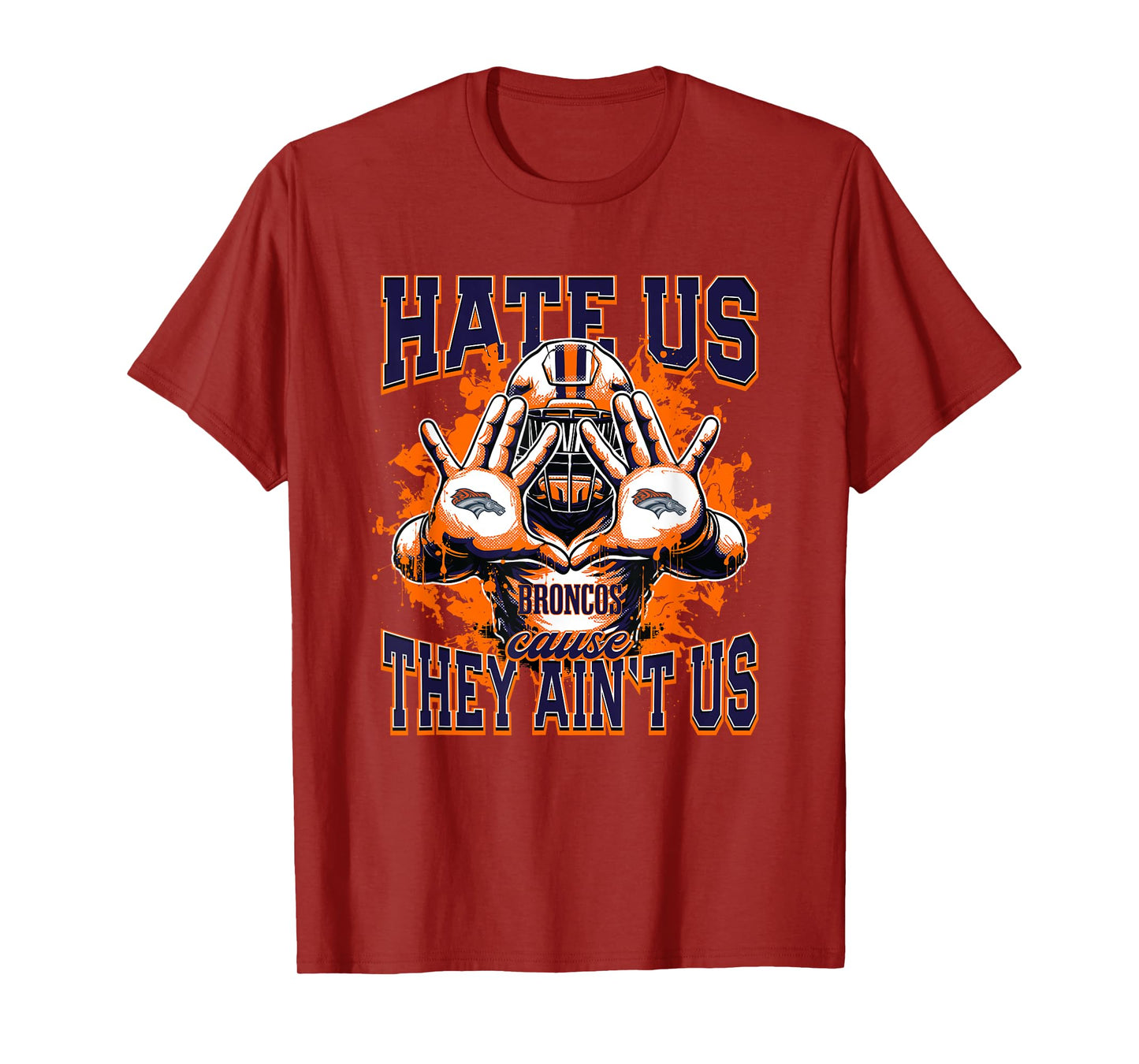 East Forsyth Broncos Logo Hate Us Cause They Ain't HS T-Shirt