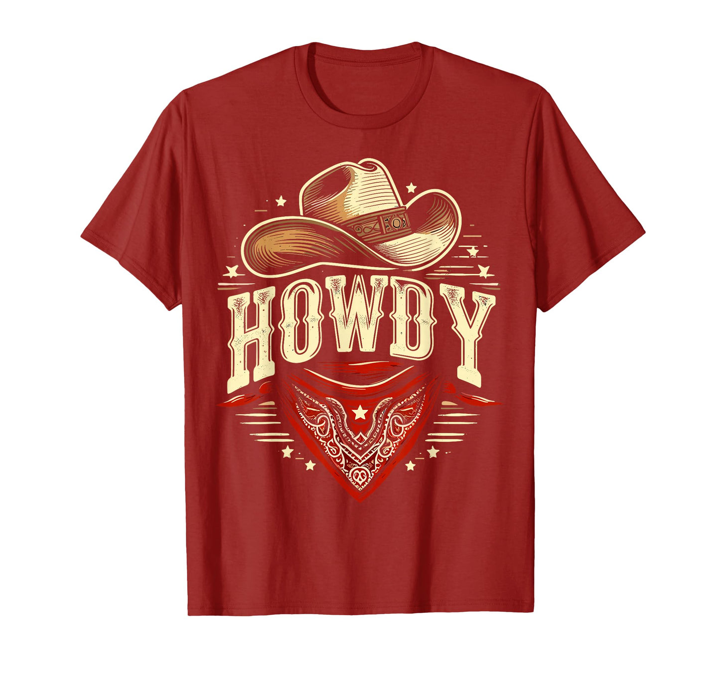 Howdy Cowboy Birthday Party Funny Western Rodeo T-Shirt