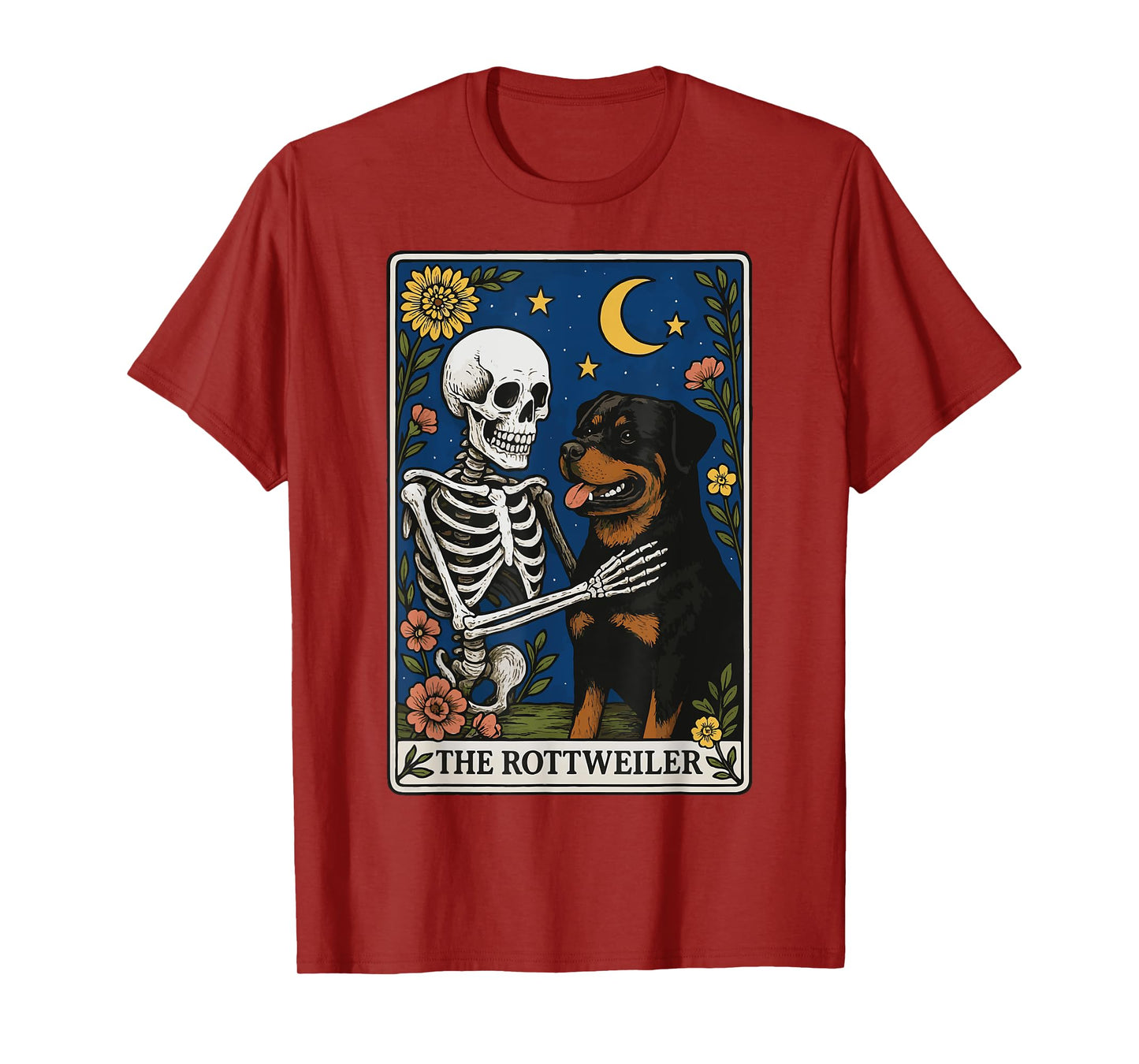 The Rottweiler Tarot Card T-Shirt