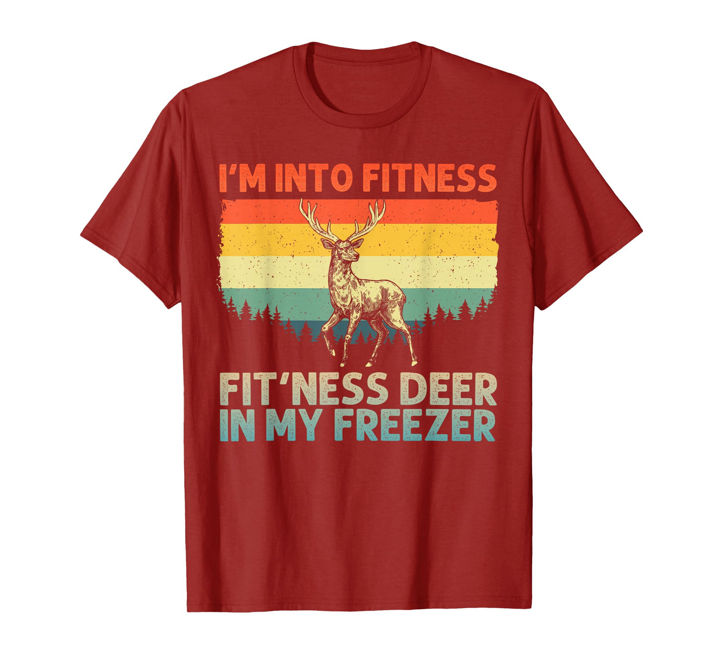 Deer Hunting Art for Men Women Wildlife Hunter Deer Hunting T-Shirt