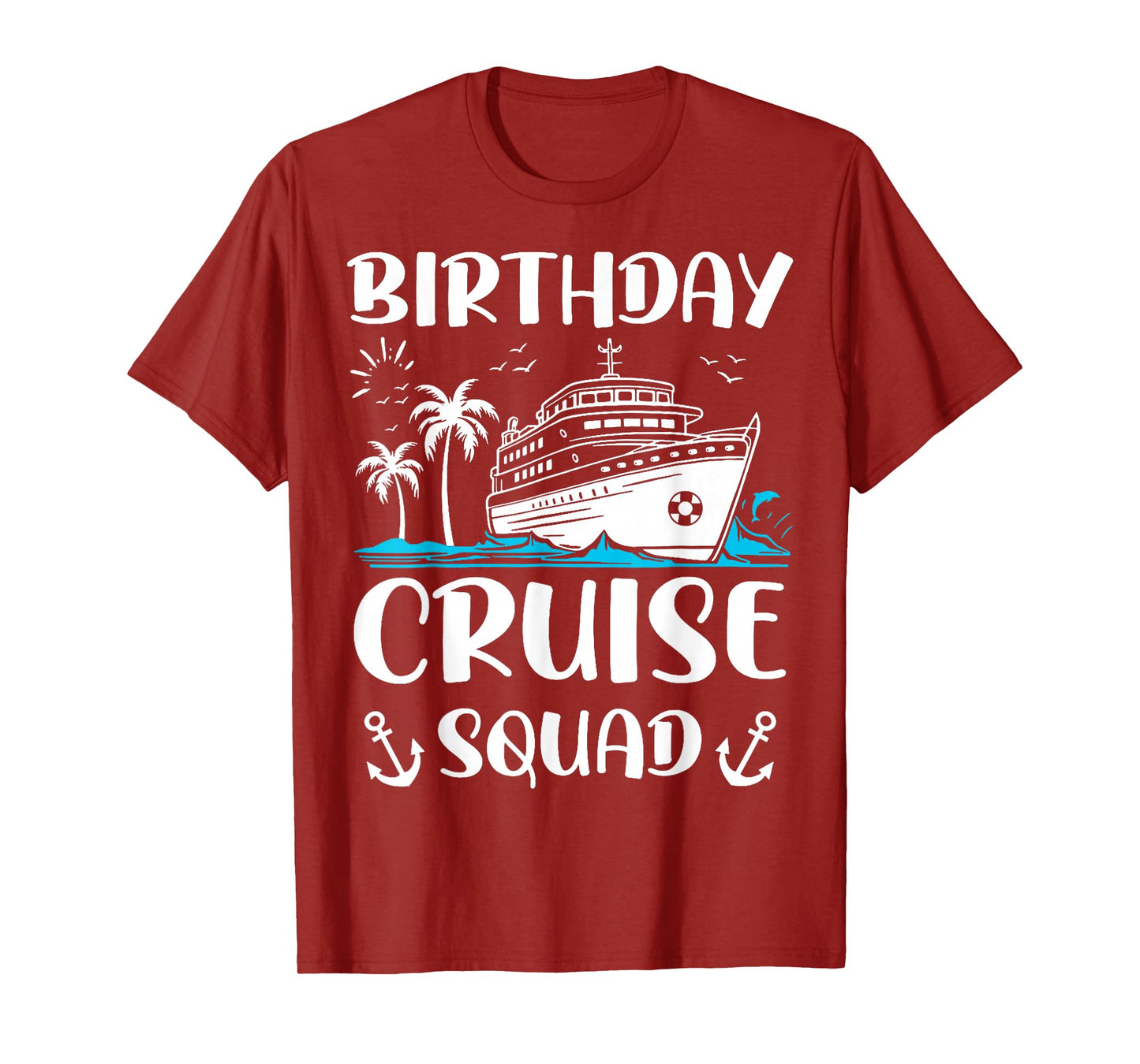 Birthday Cruise Squad Birthday Party Crew T-Shirt