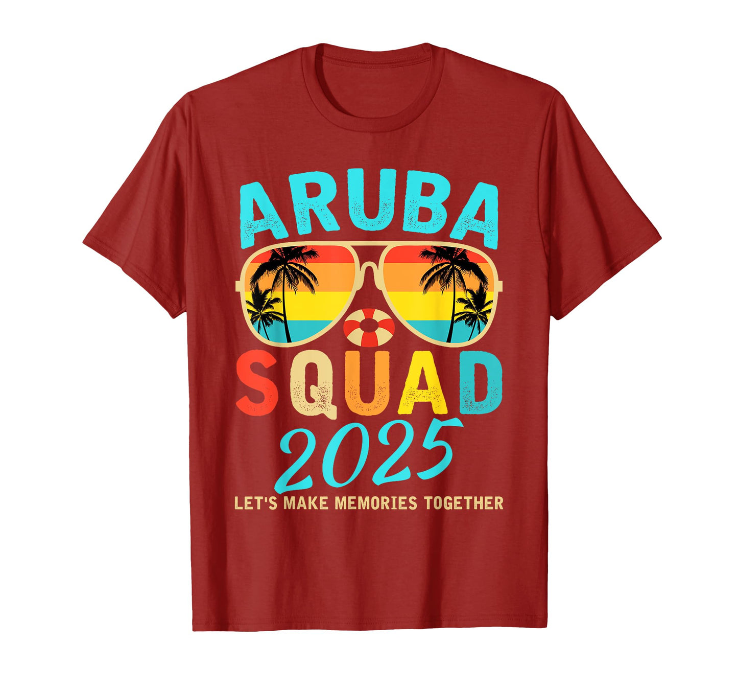 Aruba Squad 2025 Vacation Friends Family Matching Group T-Shirt