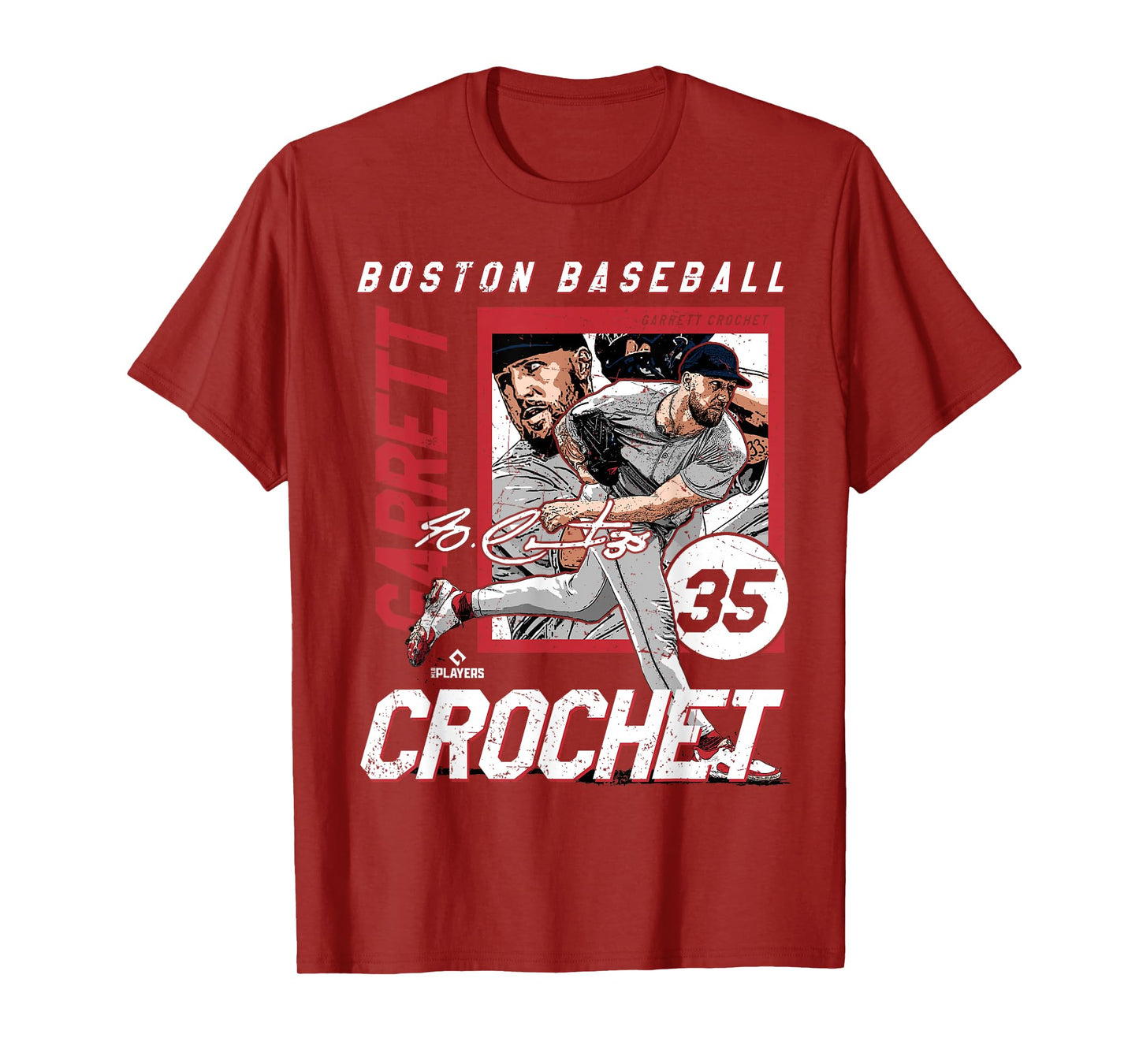 Garrett Crochet | Boston Baseball Players | MLBGCR203M T-Shirt