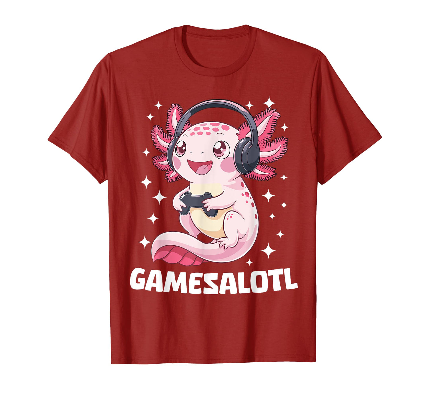 Gamesalotl Axolotl Gaming T-Shirt