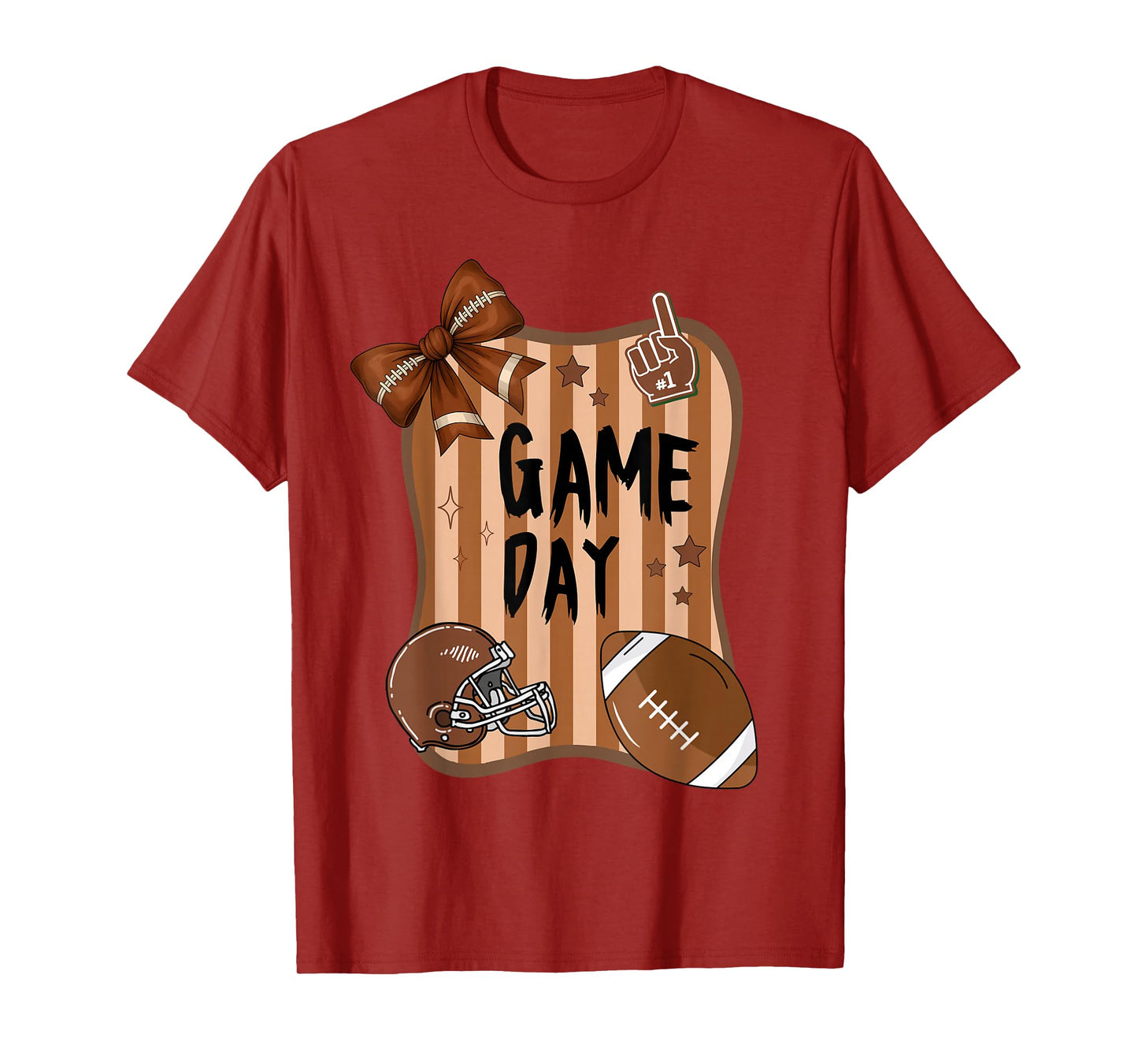 Game Day Football Season Funny Men Women Team Sports T-Shirt