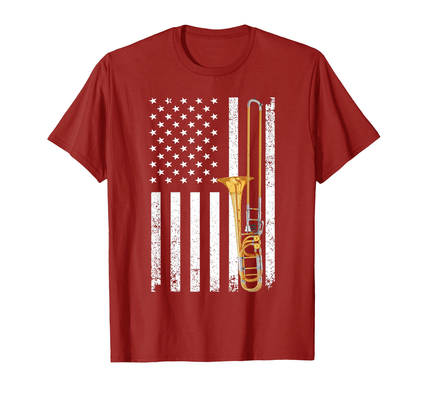 Funny Trombone Design for Men Women Musician Trombone Player T-Shirt