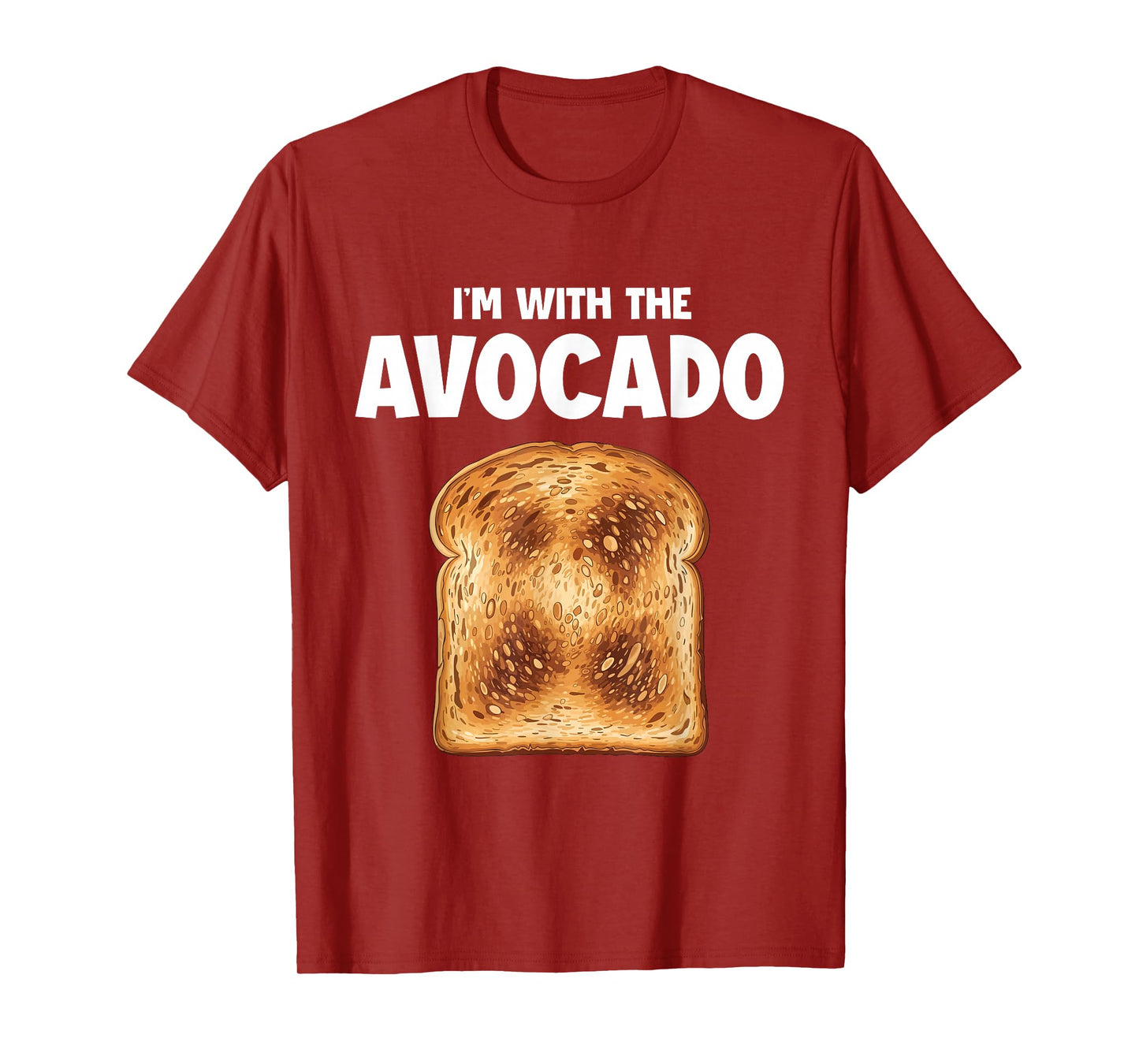 I'm with The Avocado - Matching Halloween Costume Couple T-Shirt