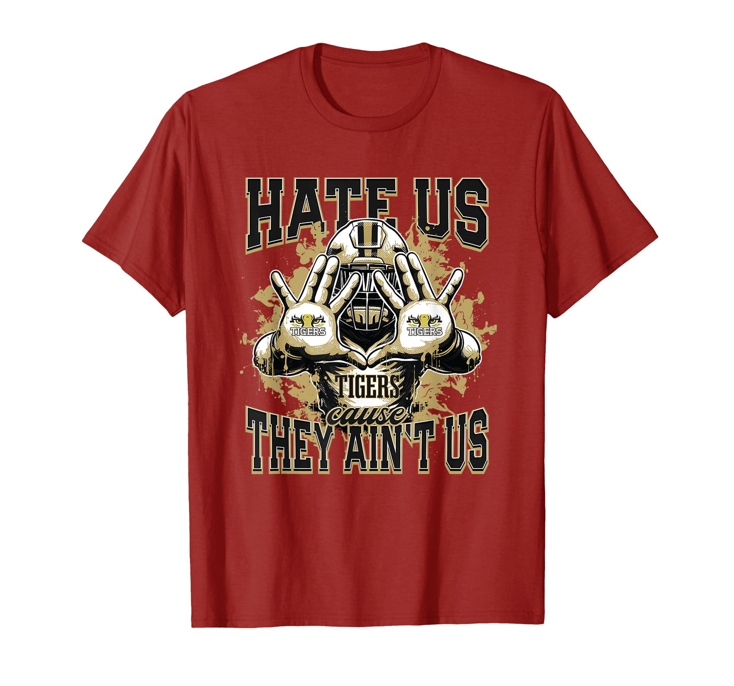Fayette County Tigers Logo Hate Us Cause They Ain't HS T-Shirt