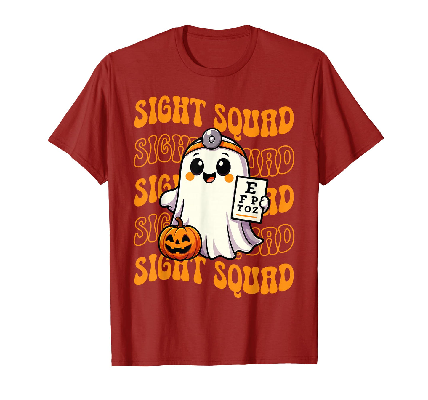 Sight Squad Optometry Halloween Ophthalmologist Eye Doctor T-Shirt