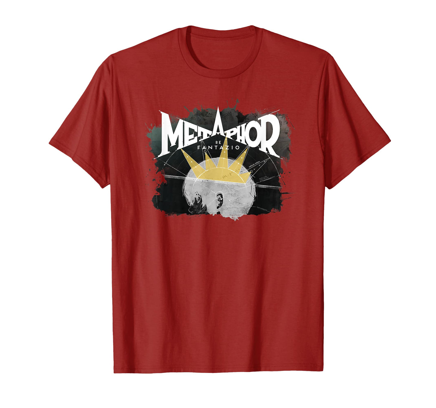 Metaphor: ReFantazio Logo with Status Icon ATLUS T-Shirt