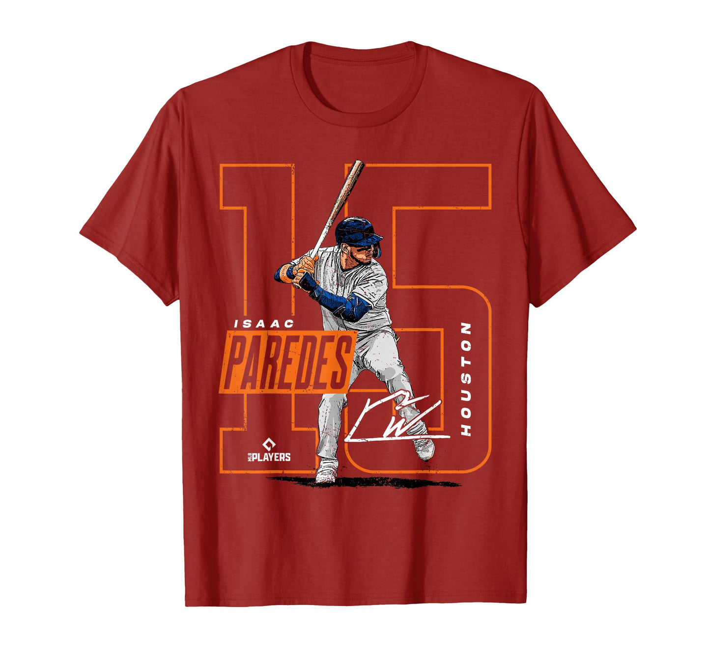 Isaac Paredes | Houston MLB Baseball Players| MLBIPA204M T-Shirt