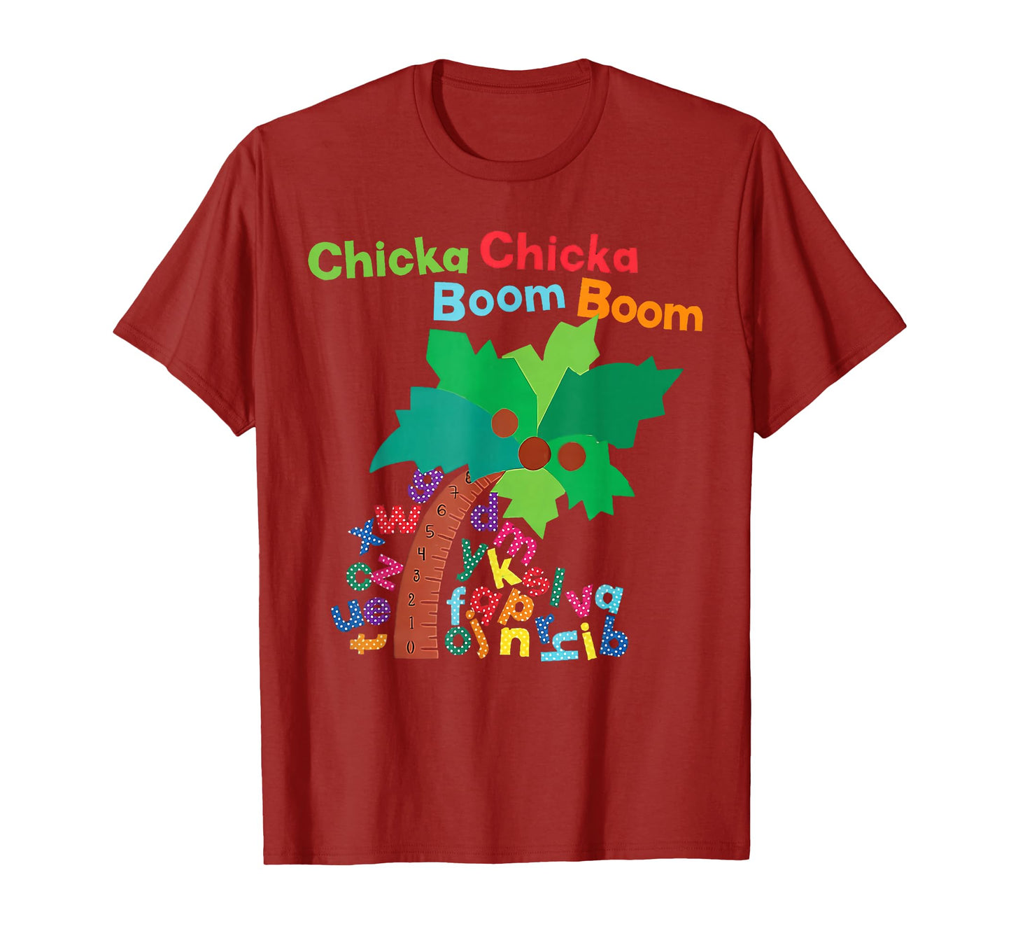 Chicka Boom Boom I'm Glad To See You 1st Day Of School T-Shirt