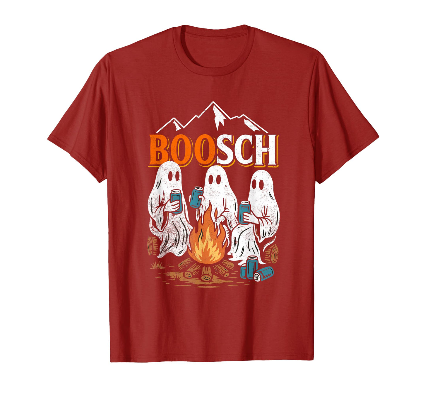 Boosch Halloween Ghost T-Shirt