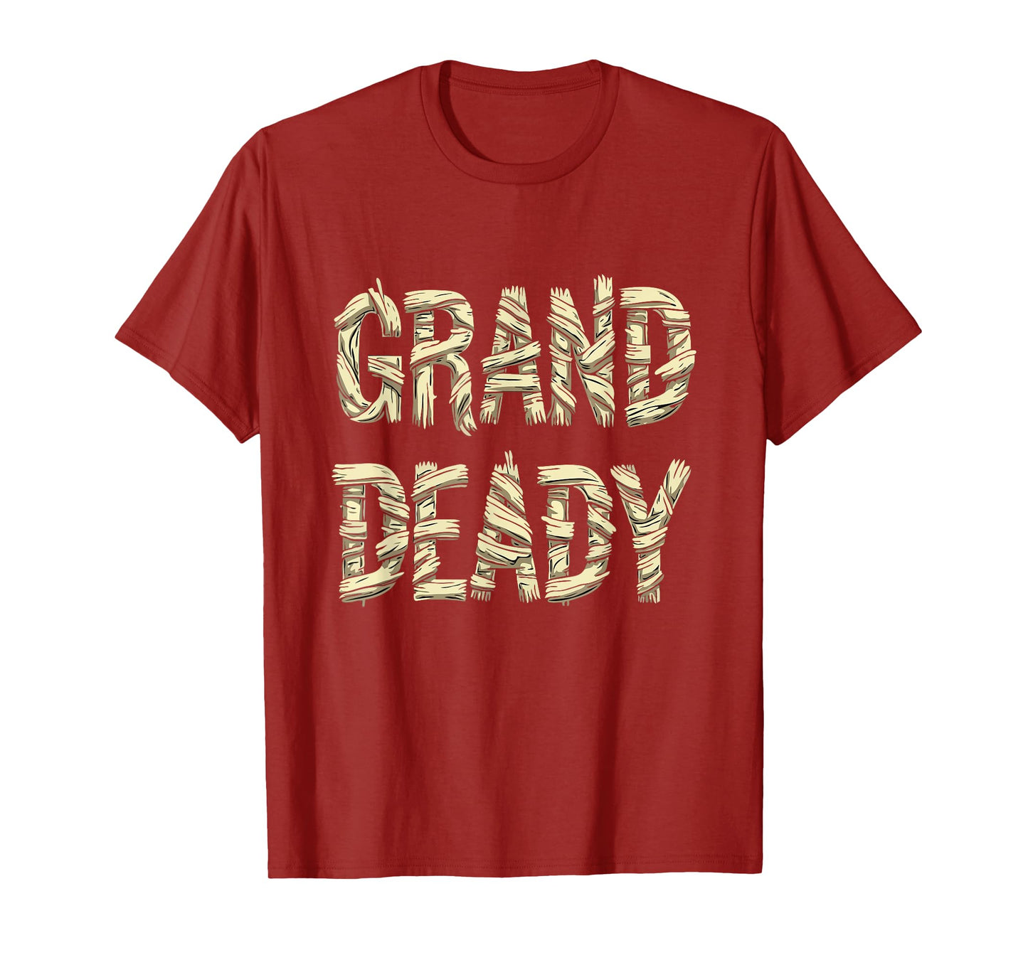 Funny Grand Mummy Matching Couple Halloween Family Costume T-Shirt