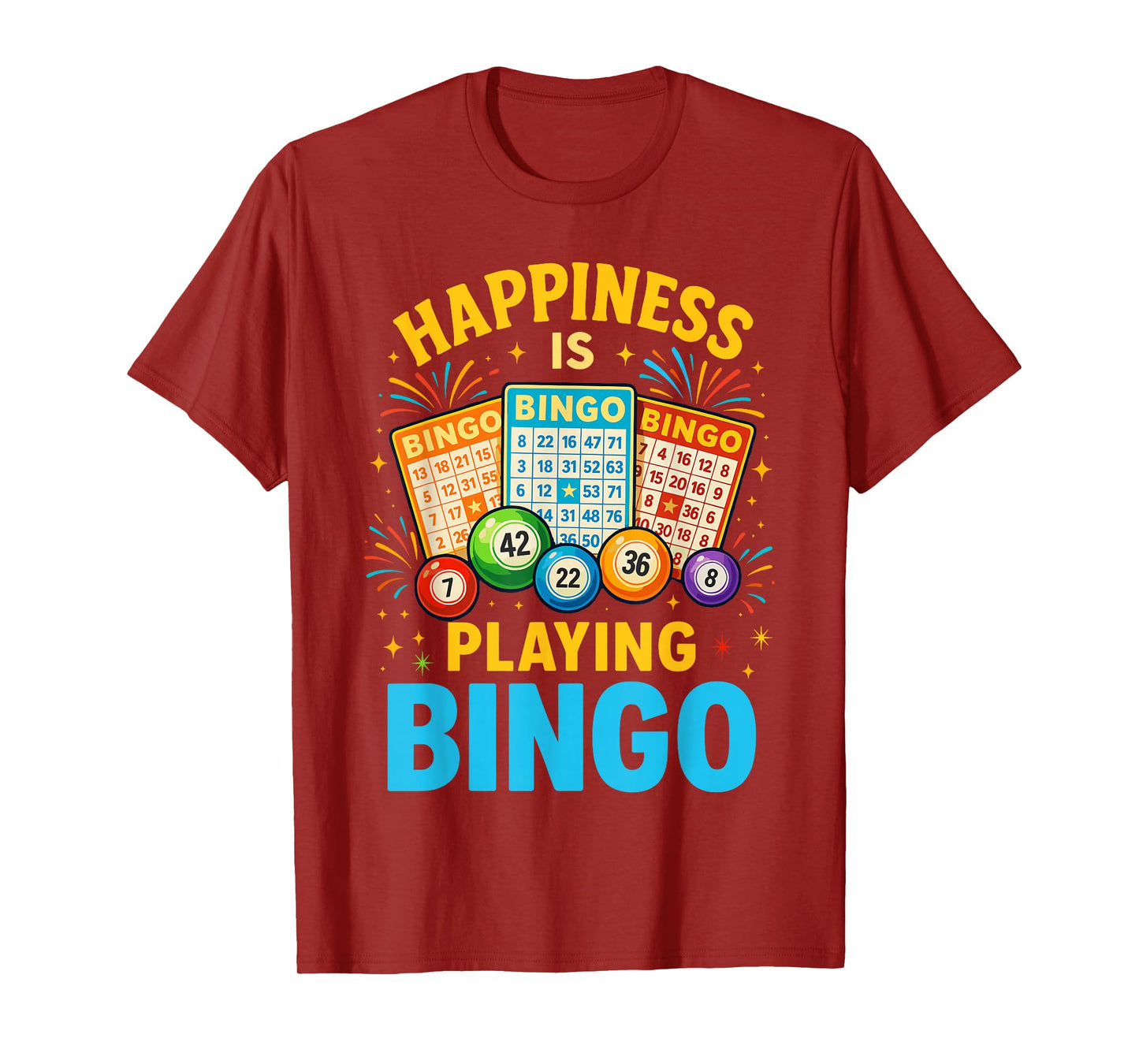 Bingo Costume Novelty for Men Women Bingo Lover Bingo Player T-Shirt