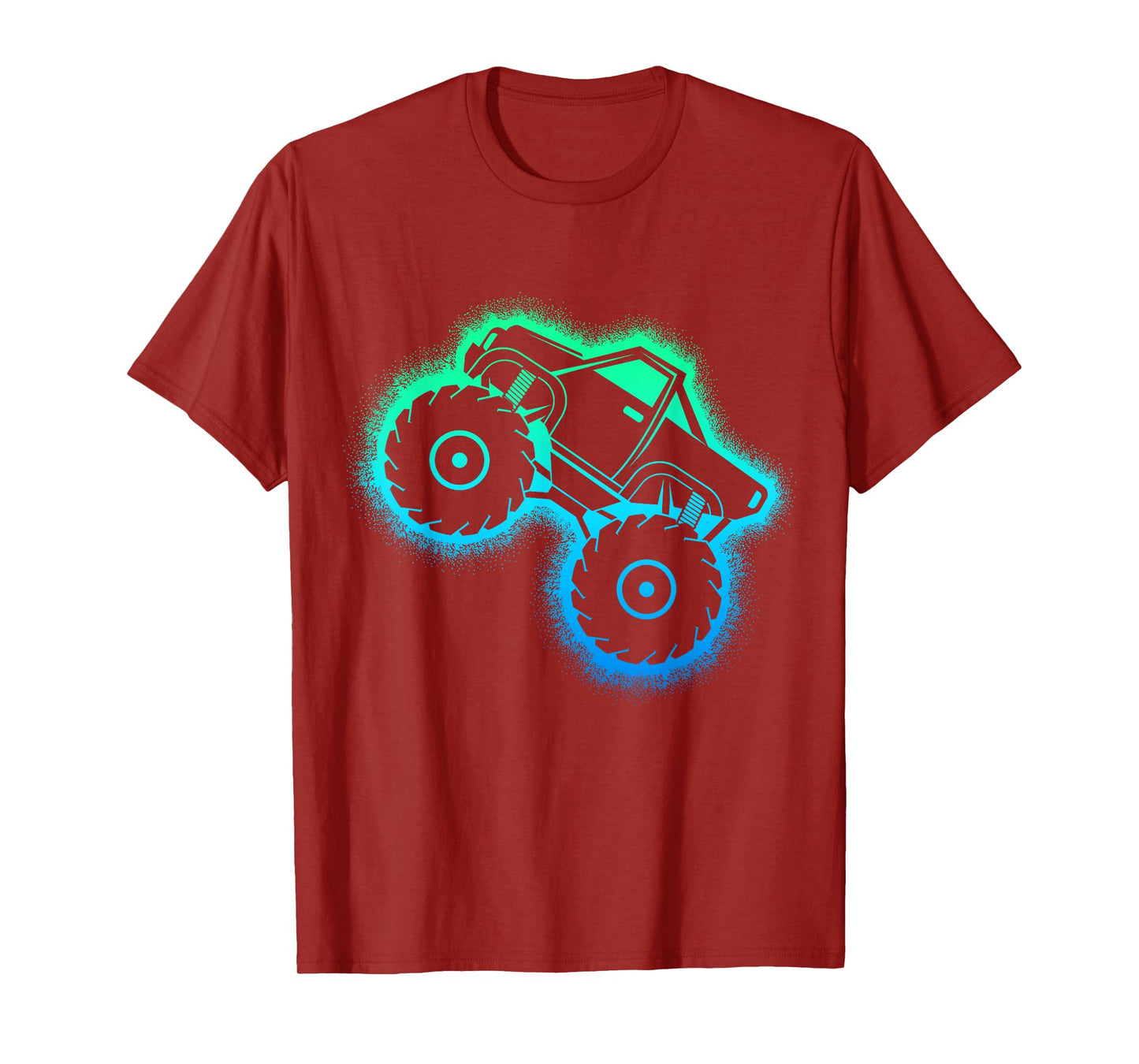 Monster Truck Toddler Boys Kids T-Shirt