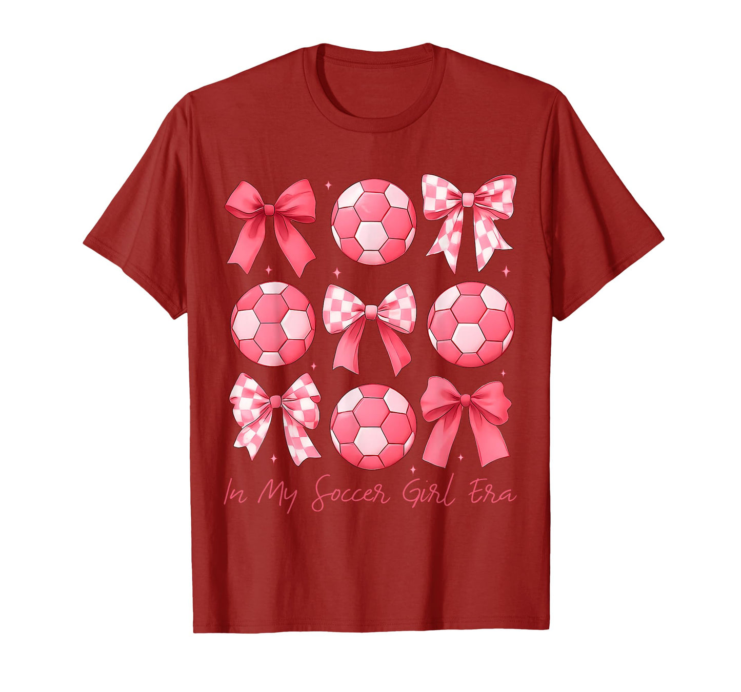 Soccer Bow Girl T-Shirt