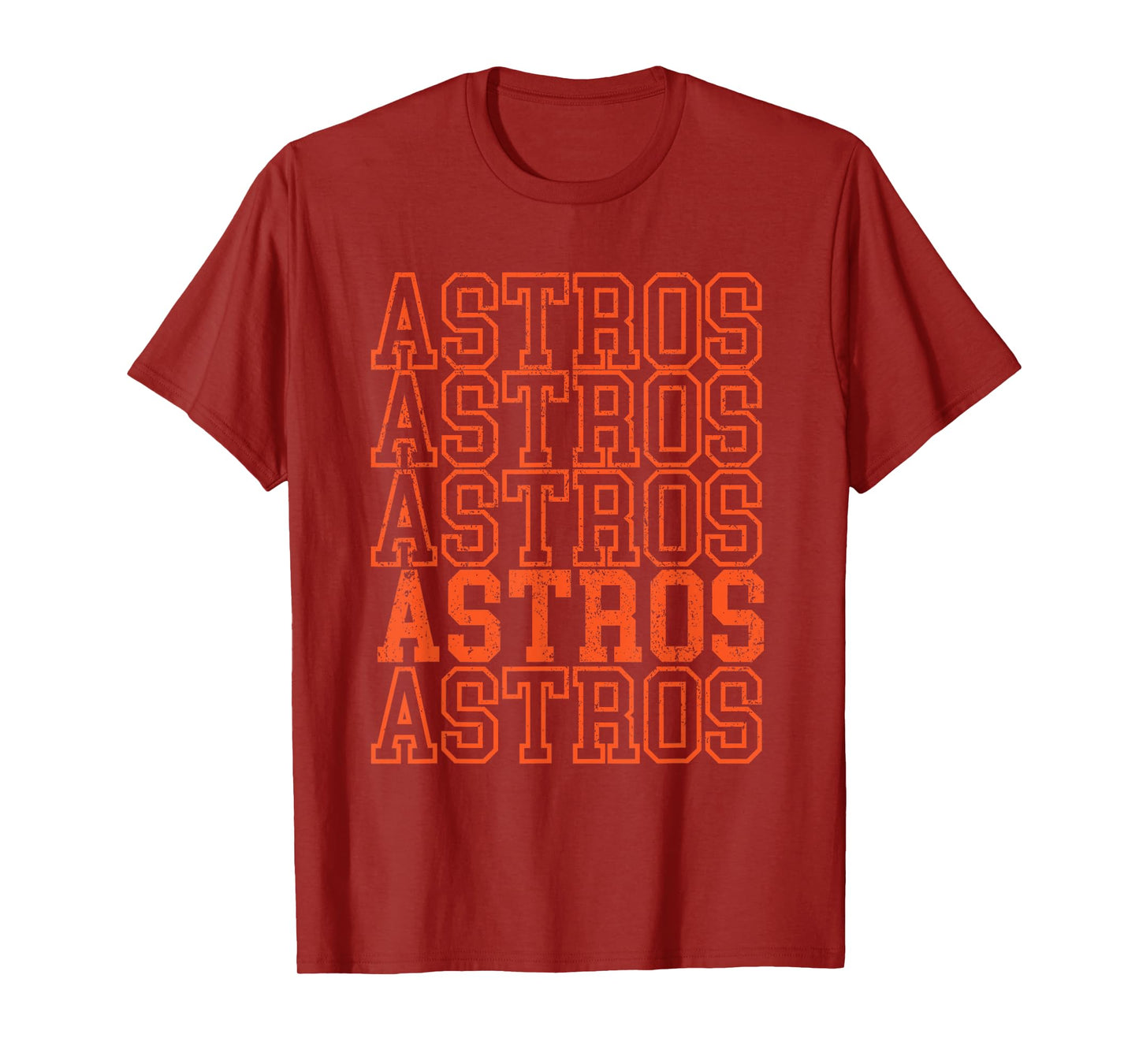 Vintage Astros Retro Style 70s-80s First Name T-Shirt
