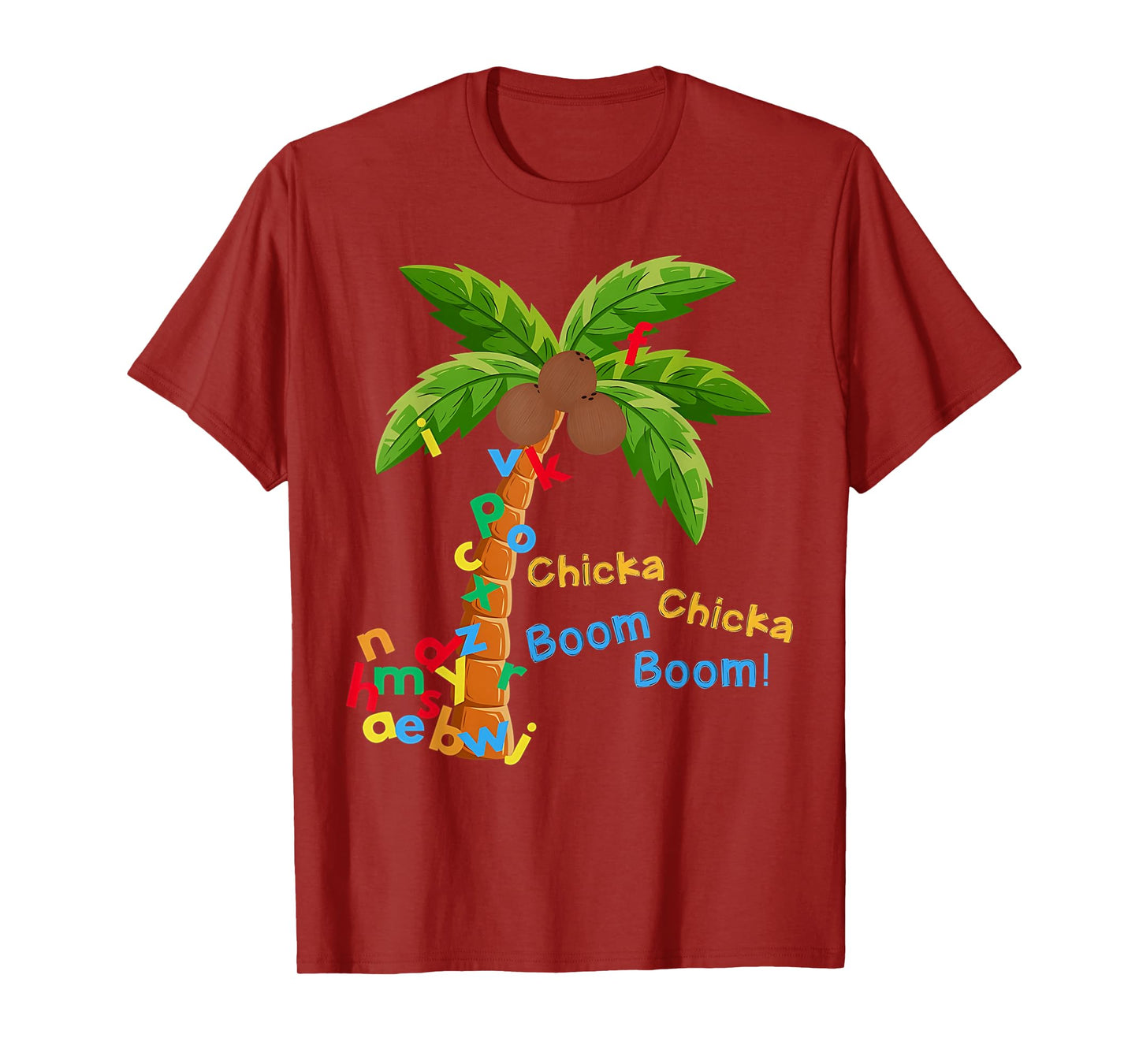Chicka Chicka Boom Boom Im Glad to See You 1st Day of School T-Shirt