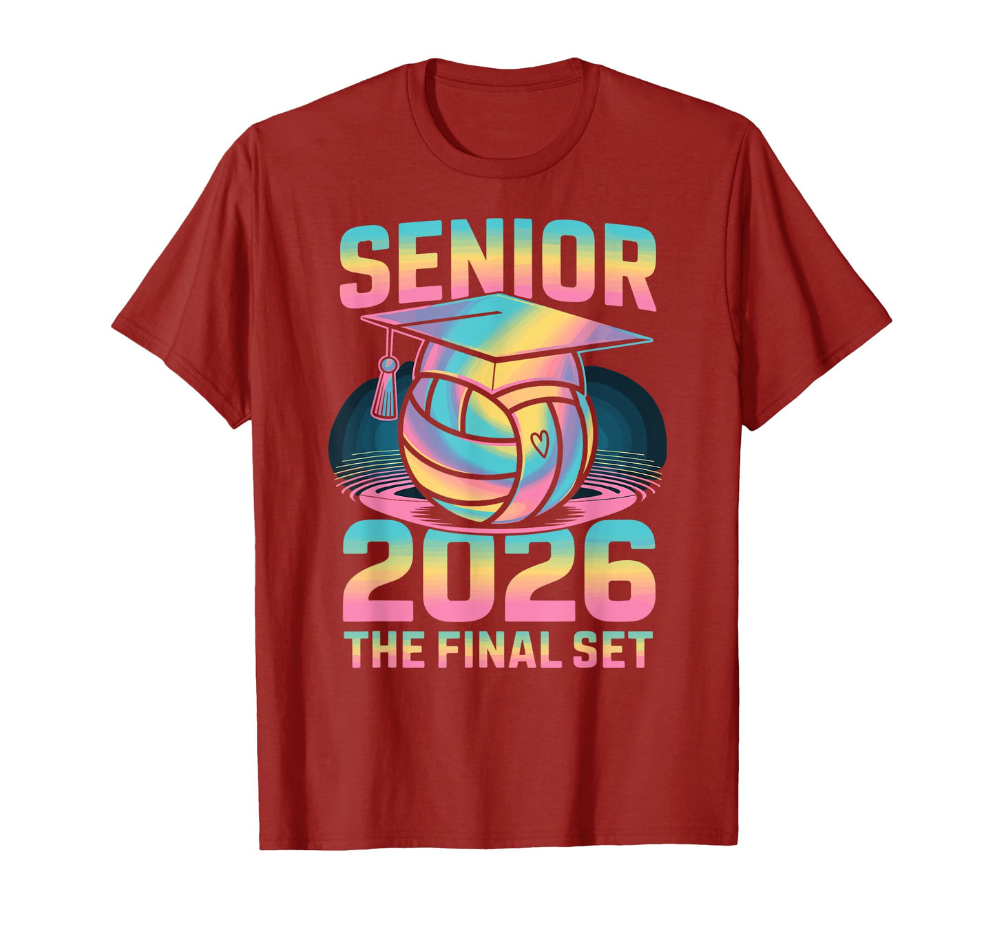Class of 2026 Senior Volleyball The Final Set T-Shirt