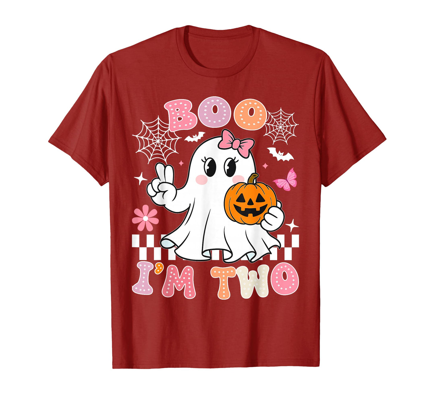 Halloween Birthday Boo im Two Groovy Birthday Outfit T-Shirt
