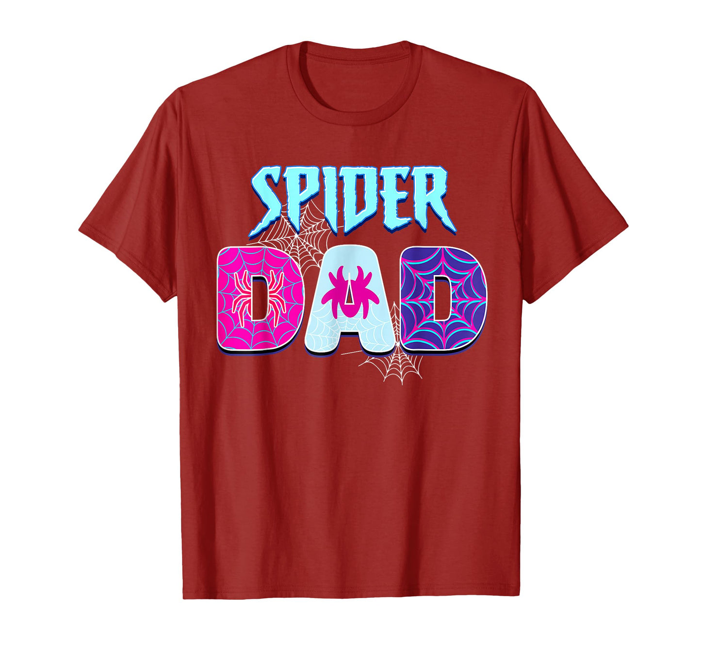 Parents Mom Spider Dad Mothers Day Matching Family Birthday T-Shirt