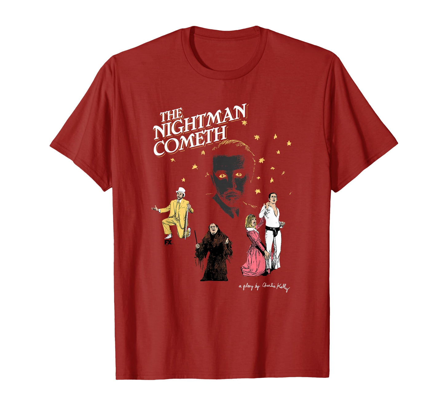 It's Always Sunny in Philadelphia The Nightman Cometh Play T-Shirt