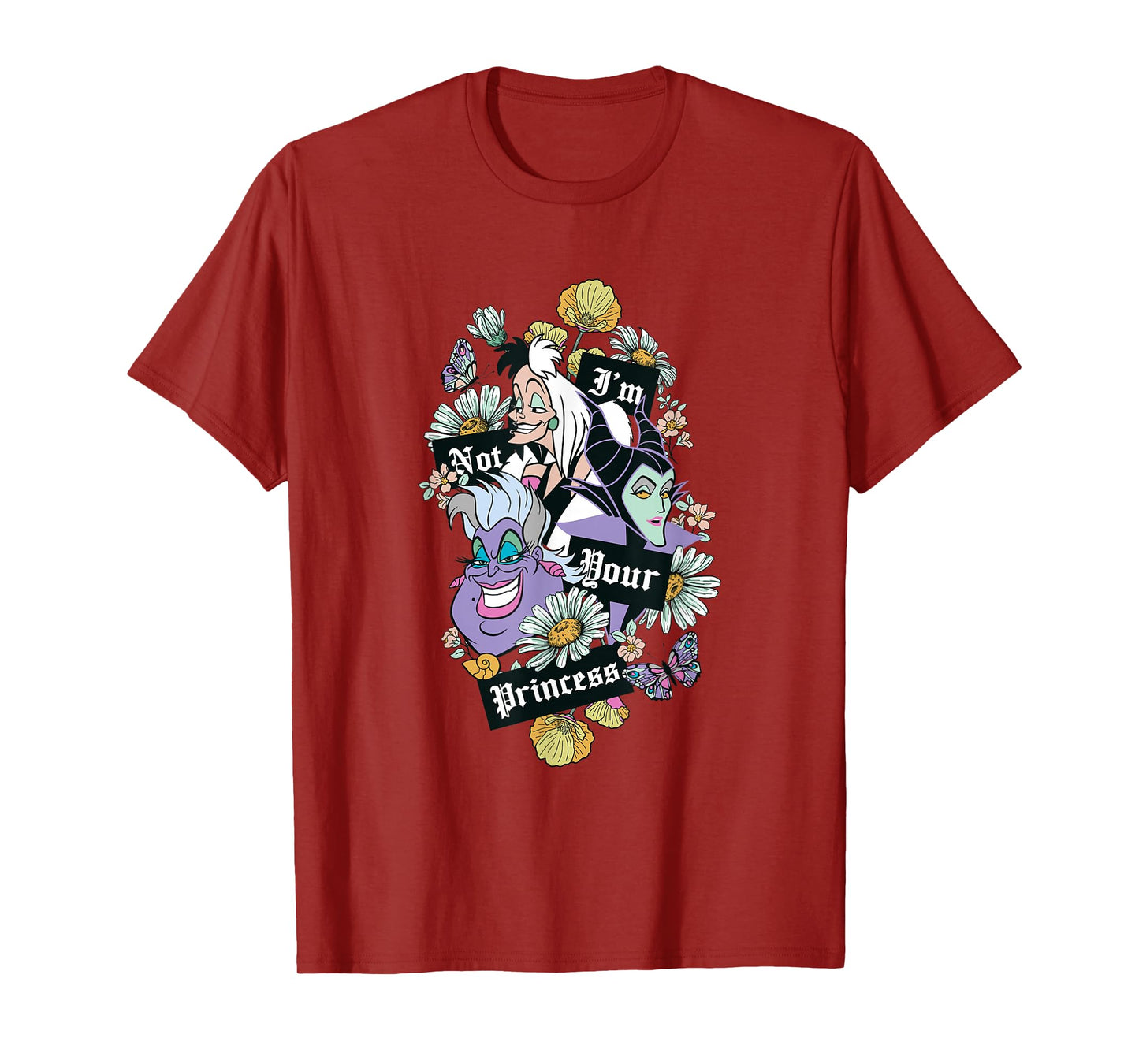 Disney Villains Not Your Princess T-Shirt