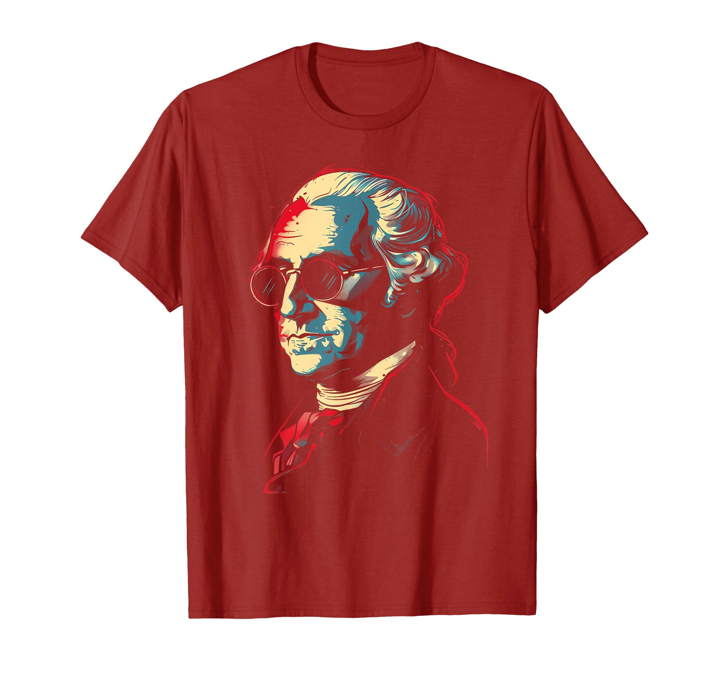 Retro Vintage George Washington - US 4th Of July T-Shirt