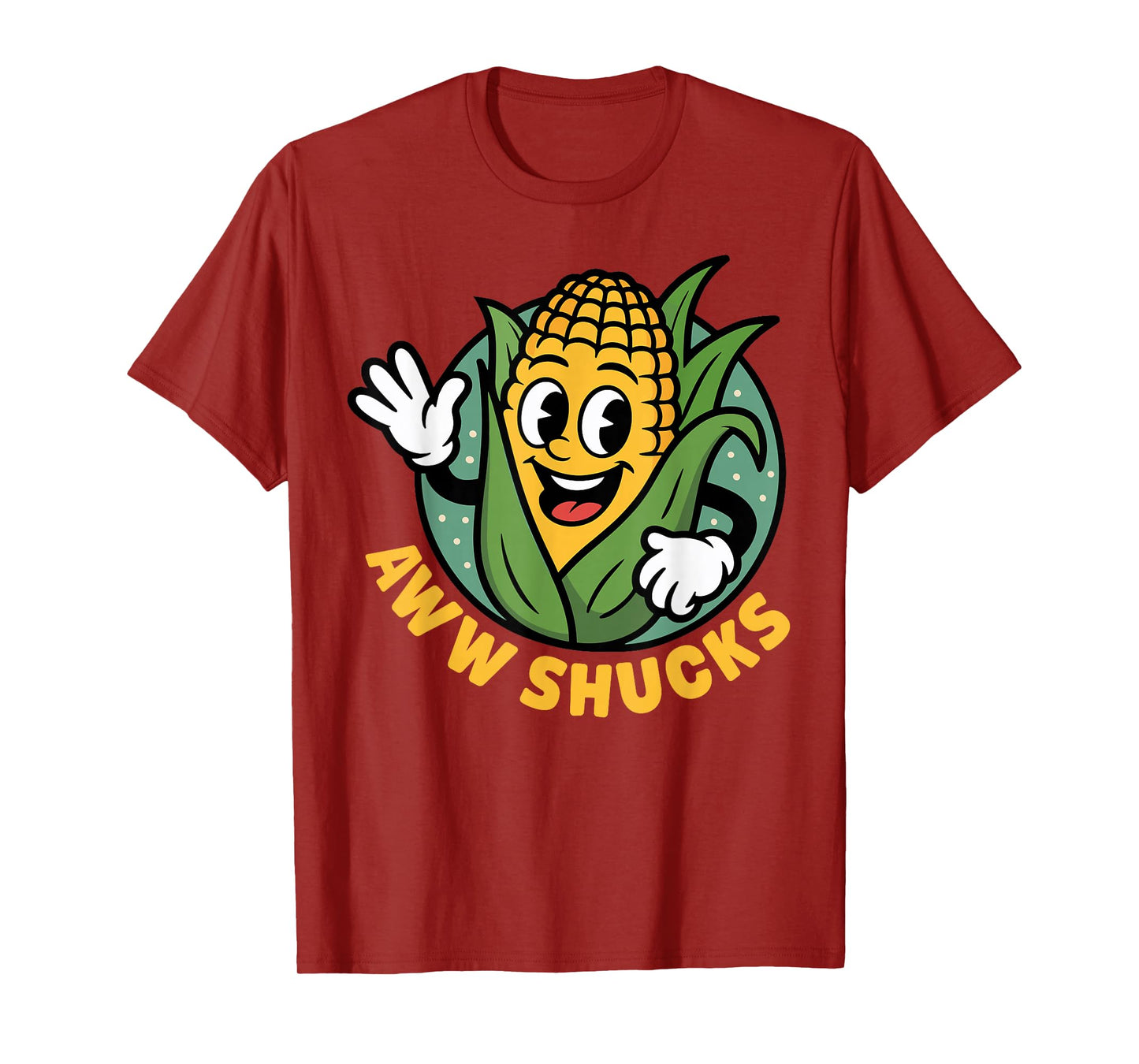 Aww Shucks Corn on the Cob Funny Corn T-Shirt