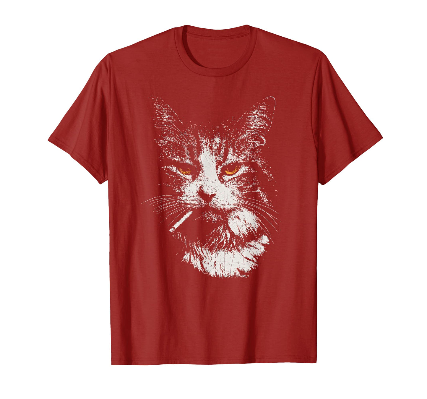 Funny Cool Cat Smoking Funny Meme Cigarette Cat Gang Vintage T-Shirt