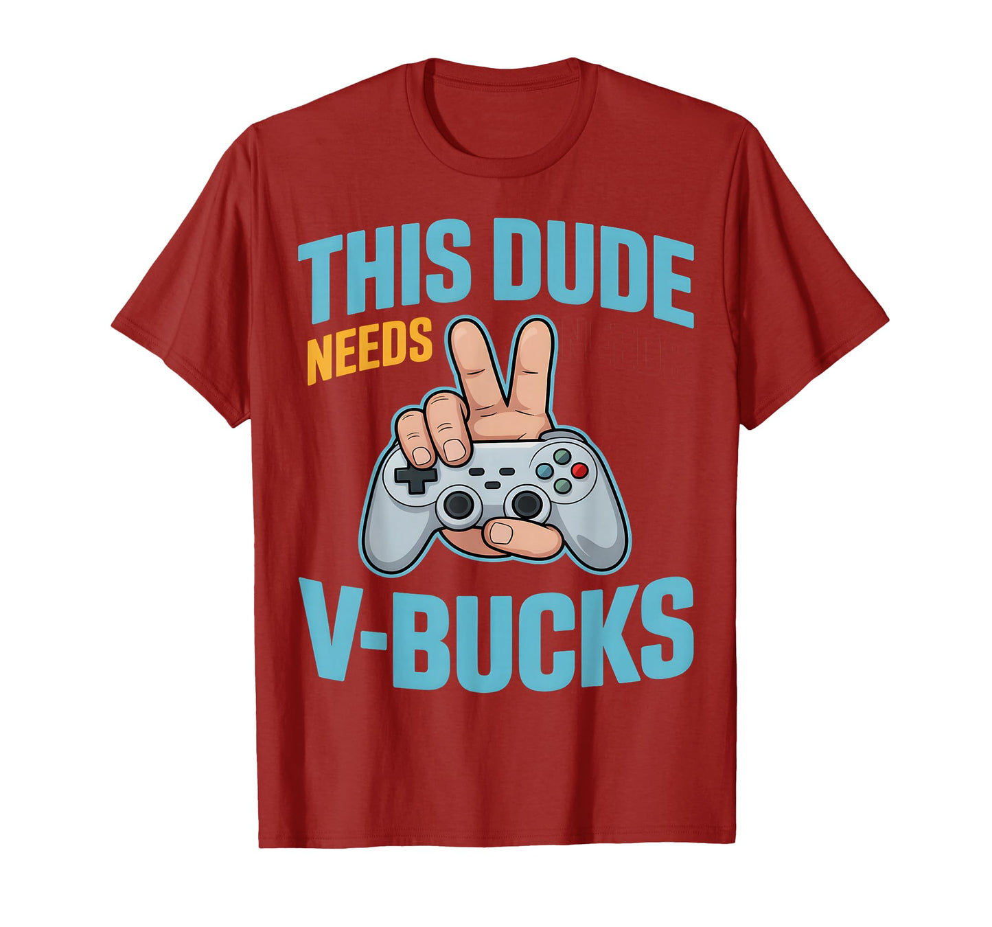 Funny Gamer V-Bucks Controller T-Shirt