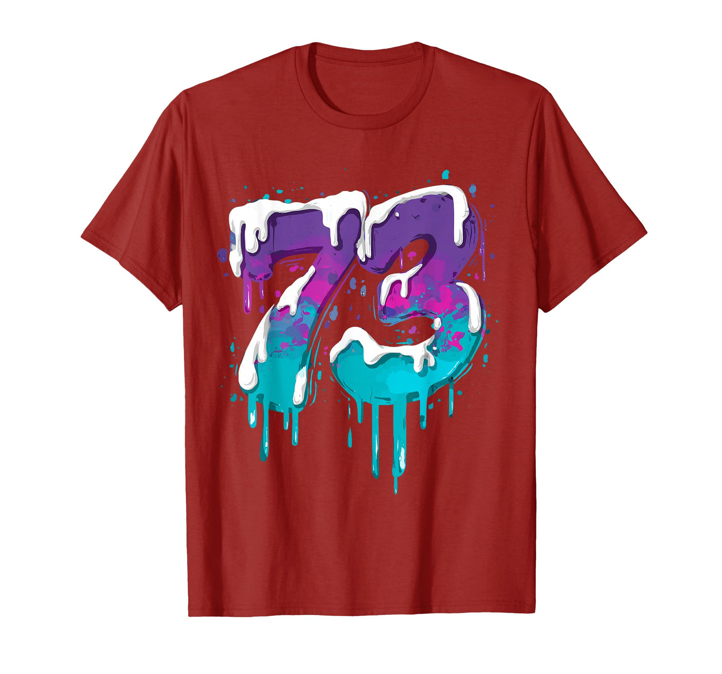 Vintage Baseball 73 Number T-Shirt